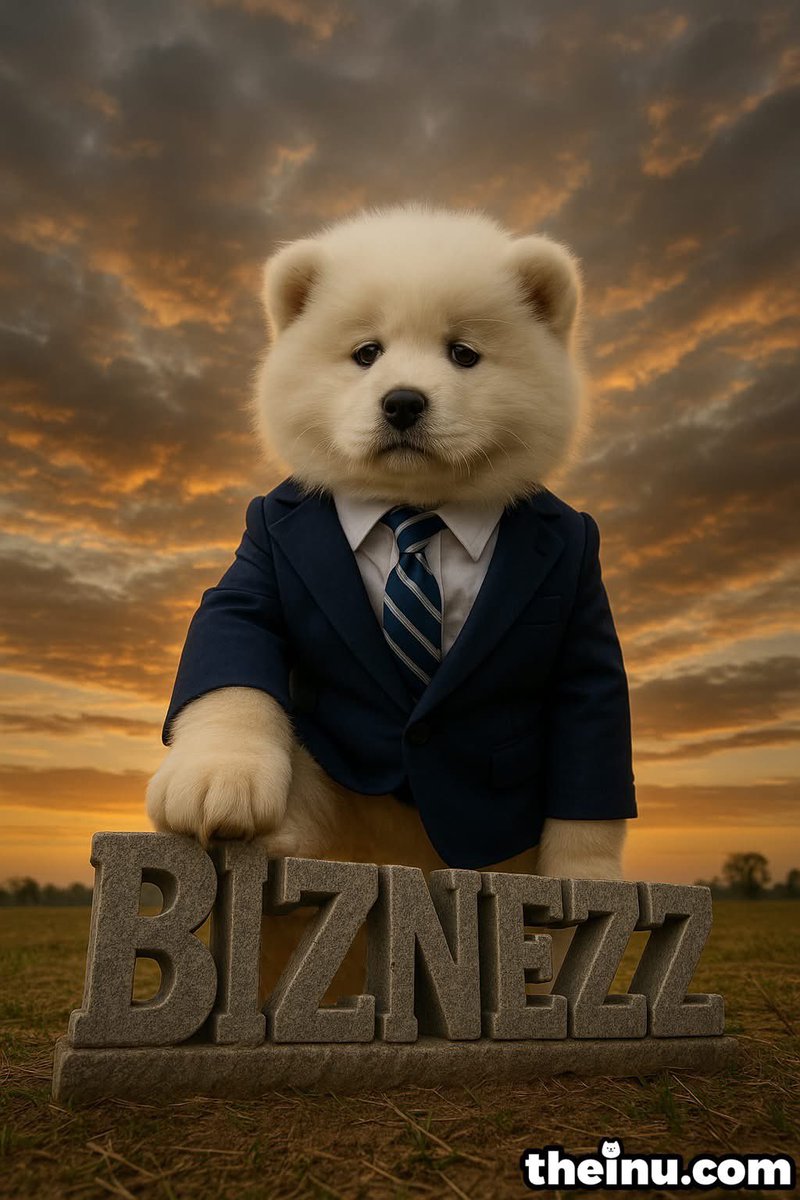 We’re standing on ‘biznezz’. $INU is eternal. 🐾♾️

#犬 #INUCREW #1millionholders #INU #SHIB #DOGE #BONE #PEPE #memecoin #memecoins #crypto #ETH