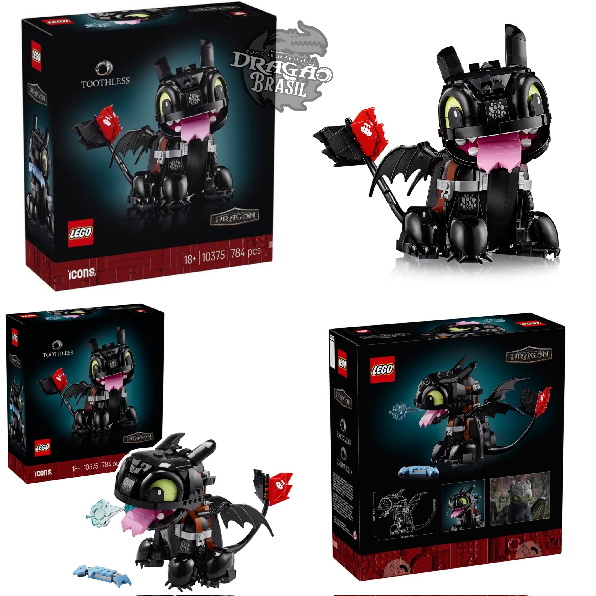 Como Treinar Seu Dragao 2 Lego