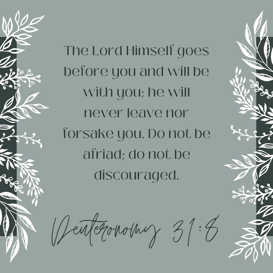 Here is a little encouragement for those days when you need a reminder that the Lord is with you.