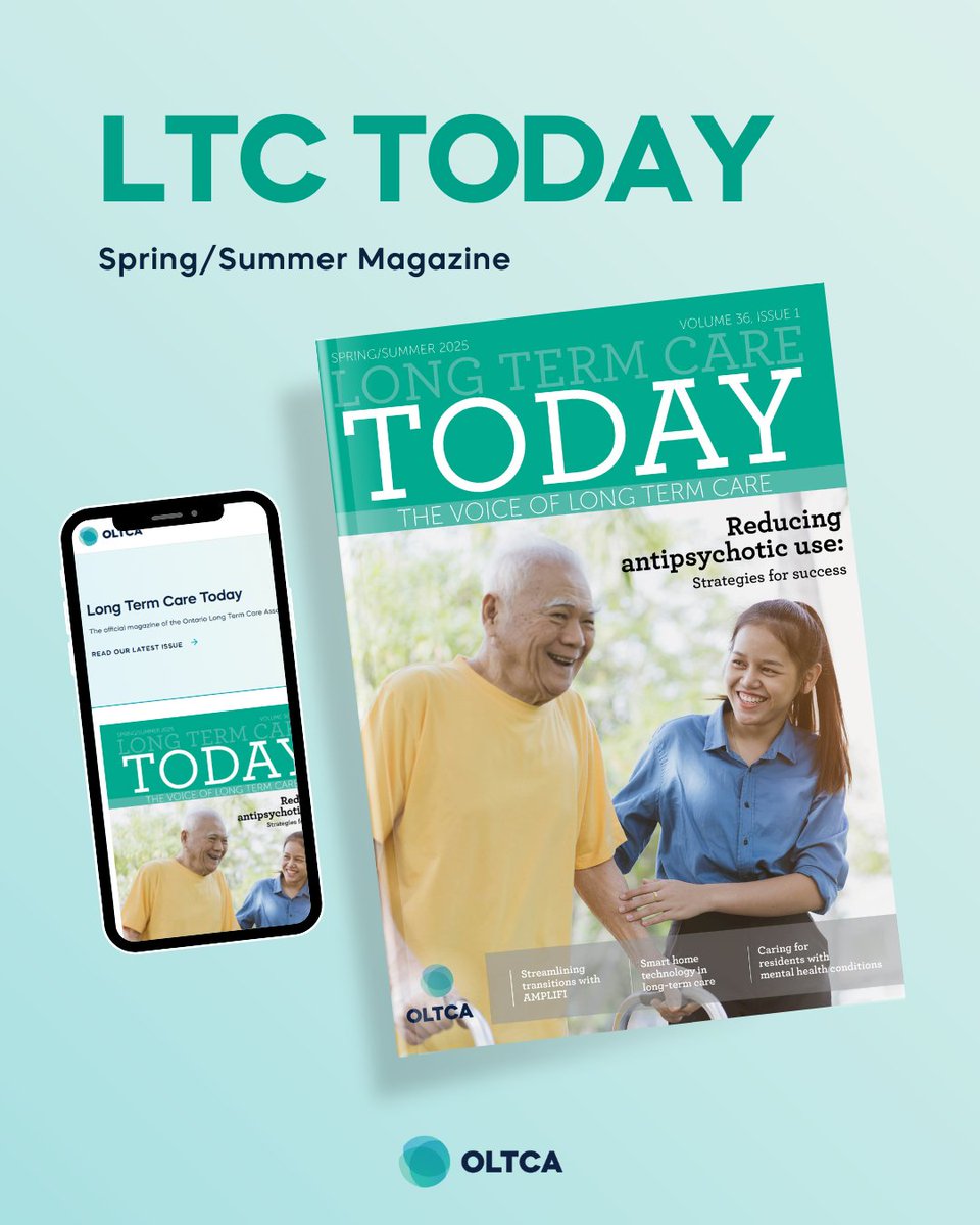 Long Term Care Today is a trusted source of news and insights for Canadian long-term care operators, managers, and staff. Each issue highlights inspiring stories and innovations transforming care for seniors. Read our newest issue: mediaedgemagazines.com/the-ontario-lo…