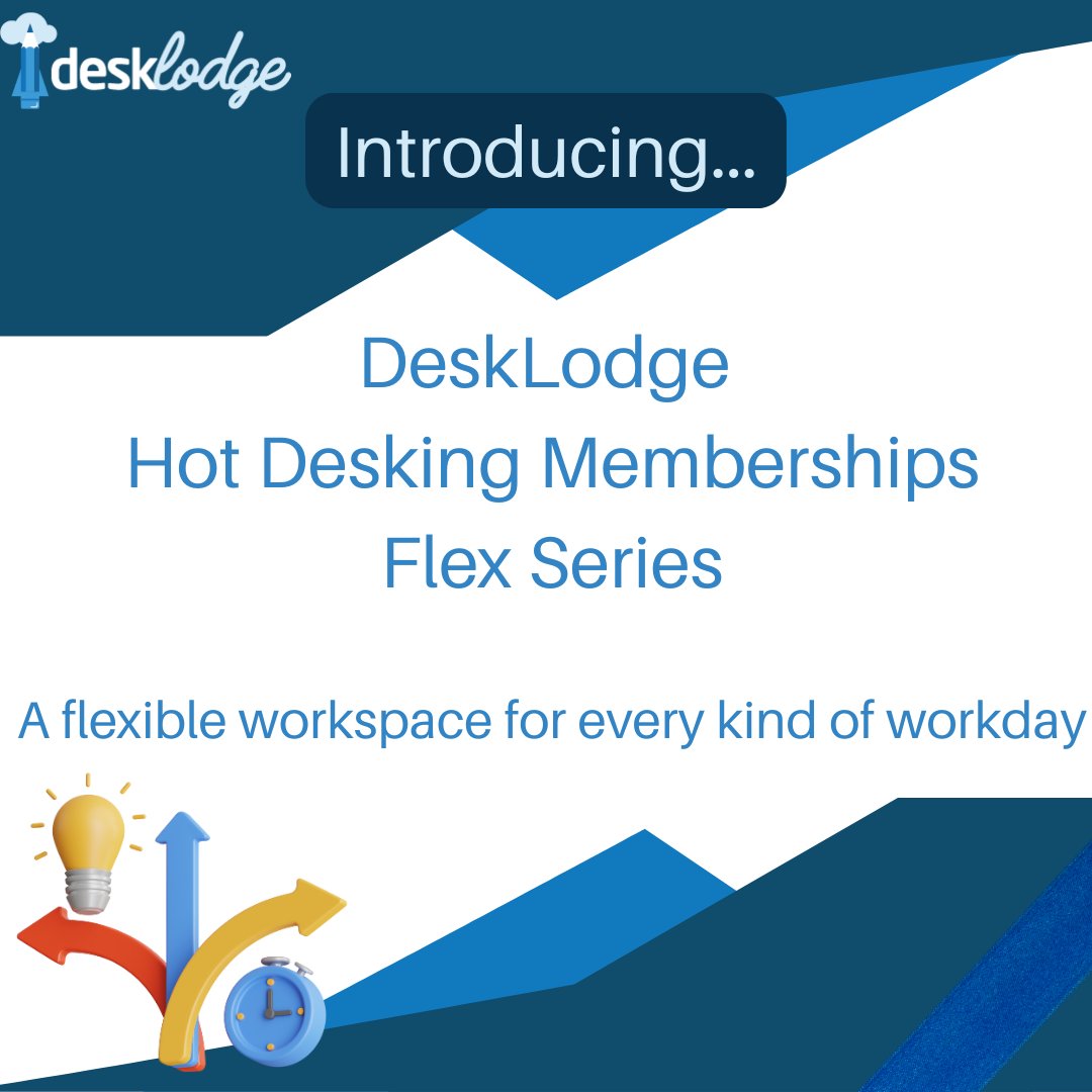 🚀 New drop: Flex Series memberships

Launching 1 June — hot desking, the DeskLodge way.
From £25/month, with plans that flex to how you work.

👀 Meet Flex One+, Flex Lite, Flex 8 + more

🔗 hubs.la/Q03pYZvx0

#DeskLodge #HotDesking #Coworking #FlexSeries #FlexibleWorking