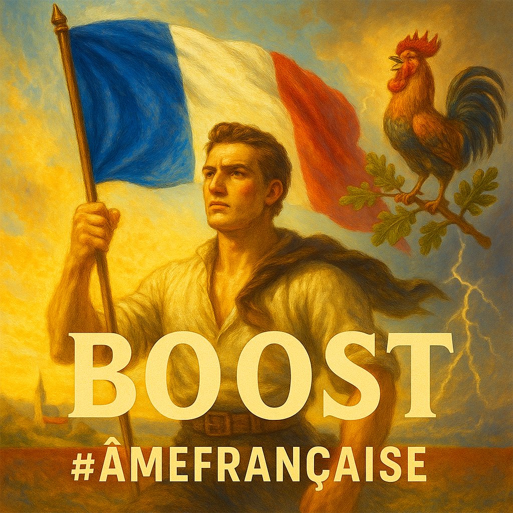 Titou 🇨🇵🇷🇪 (@titouone) on Twitter photo 🚀 🇨🇵 BOOST ÂME FRANÇAISE 02/06
Chaque jour, 10 MEMBRES d' #AmeFrancaise seront mises en lumière.
Parce qu’une nation ne tient debout que grâce à ceux qui l’aiment, la servent et la défendent. 🇫🇷
✨️ <a href="/MarcoFulgliu/">Marco Fulgliu</a>
✨️ <a href="/Shalondon11/">𝑺𝒉𝒂𝒍𝒊-𝑳𝒐𝒏𝒅𝒐𝒏 🇬🇧✝️✡️🇮🇱🎗️</a>
✨️ <a href="/dos_jordina/">Jordina✝️</a>
✨️ <a href="/DaguzanJ/">TEMPLIER</a>
✨️ 🚀 🇨🇵 BOOST ÂME FRANÇAISE 02/06
Chaque jour, 10 MEMBRES d' #AmeFrancaise seront mises en lumière.
Parce qu’une nation ne tient debout que grâce à ceux qui l’aiment, la servent et la défendent. 🇫🇷
✨️ <a href="/MarcoFulgliu/">Marco Fulgliu</a>
✨️ <a href="/Shalondon11/">𝑺𝒉𝒂𝒍𝒊-𝑳𝒐𝒏𝒅𝒐𝒏 🇬🇧✝️✡️🇮🇱🎗️</a>
✨️ <a href="/dos_jordina/">Jordina✝️</a>
✨️ <a href="/DaguzanJ/">TEMPLIER</a>
✨️