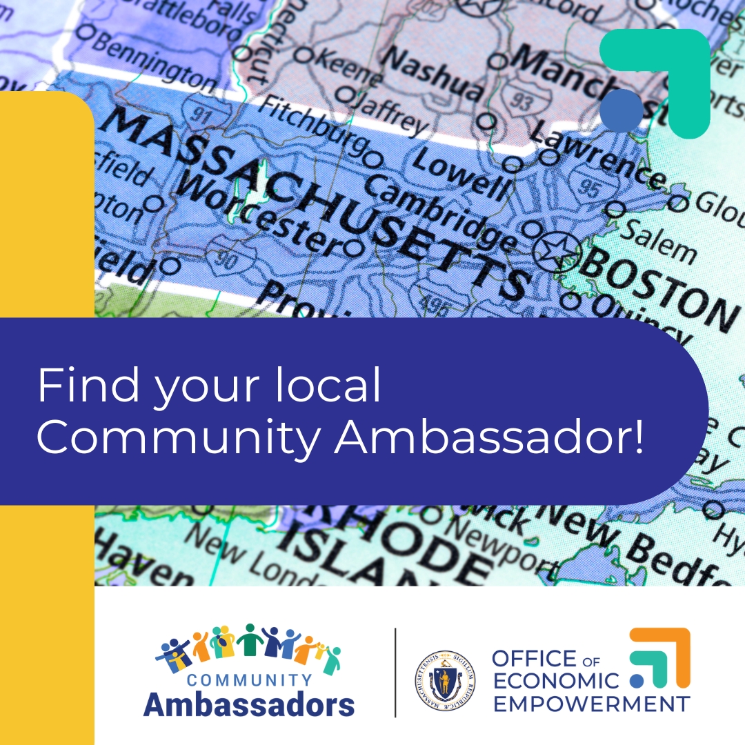 Meet the 2025 Community Ambassadors! 

These passionate leaders are helping to bring financial education and wealth-building resources to communities across the state.  

📍 Find out who’s representing your area in the 2025 Community Ambassador Directory: mass.gov/info-details/c…