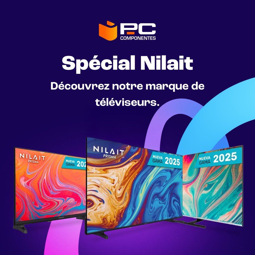 Tu n'as pas encore de TV pour regarder la demi-finale de Roland-Garros ? 🎾

Profite de chaque échange sur ta nouvelle TV Nilait, signée PcComponentes 📺

➡️ pccomponentes.fr/televiseurs/ni…

#pccomponentes #tv #tech #nilait #rolandgarros