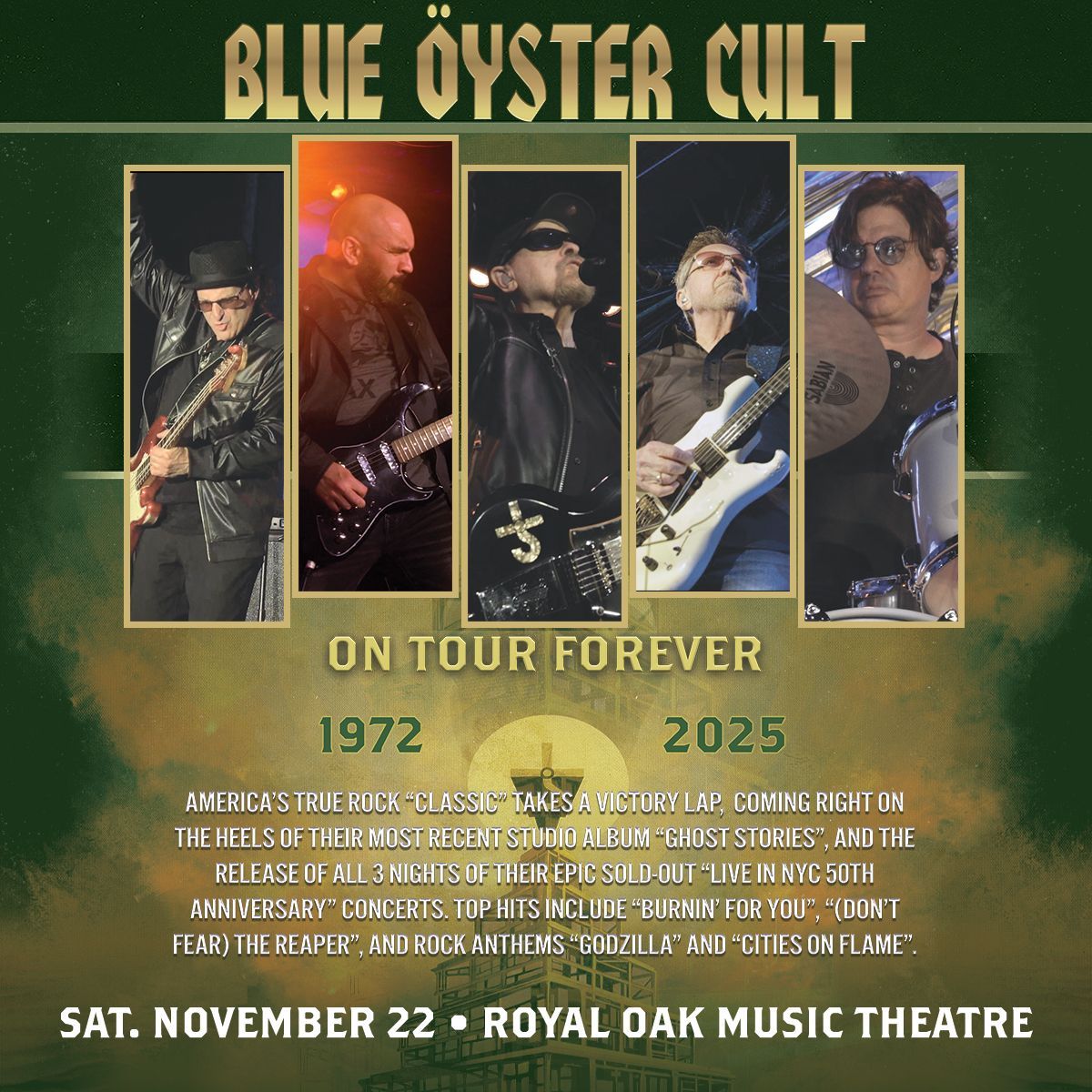 🎸 NEW SHOW 🎸

@TheAmazingBOC | 🗓 Sat. Nov 22

Venue Presale starts Tues.
Code: BLOOM | 🎫: buff.ly/XPHY8oj