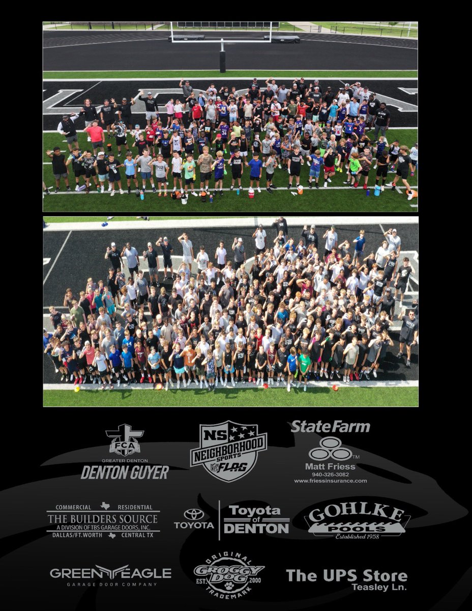 𝐆𝐮𝐲𝐞𝐫 𝐅𝐨𝐨𝐭𝐛𝐚𝐥𝐥 𝐂𝐚𝐦𝐩 𝟐𝟎𝟐𝟓

We had an incredible week with our future Wildcats! Watching them work was something special.

The future is BRIGHT!

Camp 📸 » shorturl.at/grcv2

Jersey 📸 »tinyurl.com/2arkpy7v
