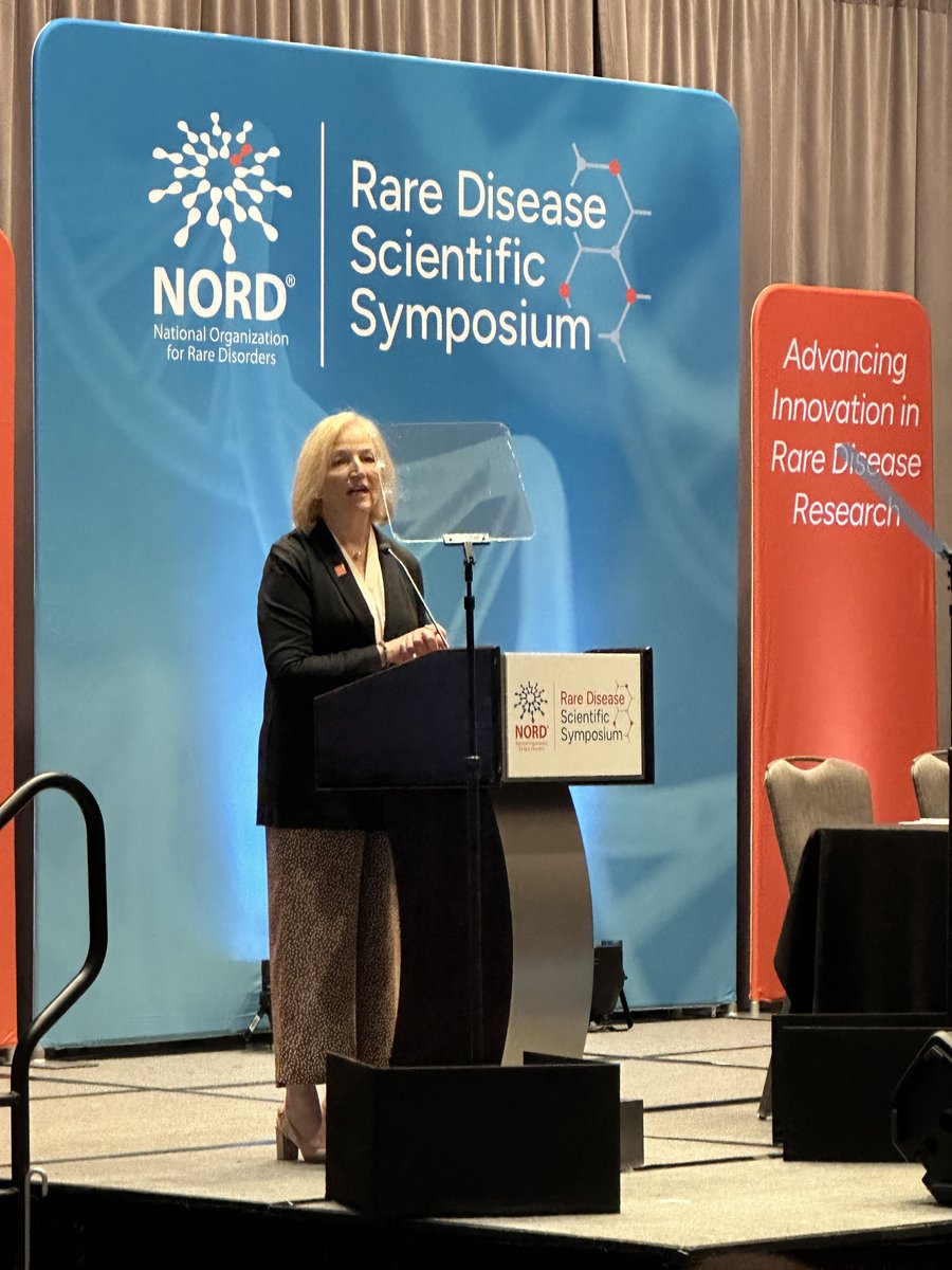 #NORD's inaugural Rare Disease Scientific Symposium is now underway, kicking off two days focused on scientific breakthroughs and new opportunities for collaboration.

With 95% of the 10,000+ known rare diseases lacking approved treatments, the stakes couldn't be higher.

As NORD