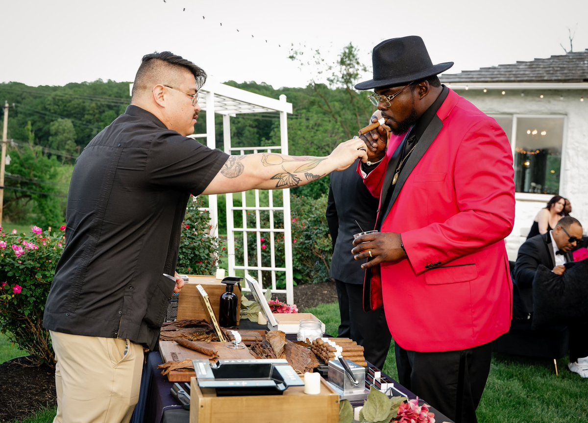 From the first call to the last puff, our team is here for you and your guests. Taking care of everything, so the only thing you need to do is relax with a cigar 💨