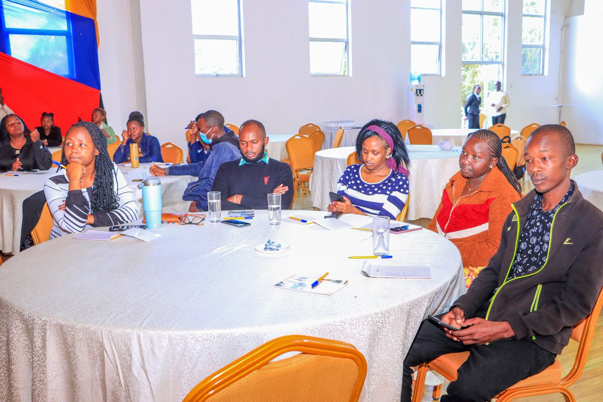 ChegeMLydia's tweet image. Youth from NOREB and Nakuru County are taking part in a climate finance training in Eldoret by the Ministry of Environment and Climate Change,focusing on building capacity in NDCs &amp;amp; climate finance mechanisms,strengthening youth voices in climate action.
 #ClimateActionKe 🌍🌱
