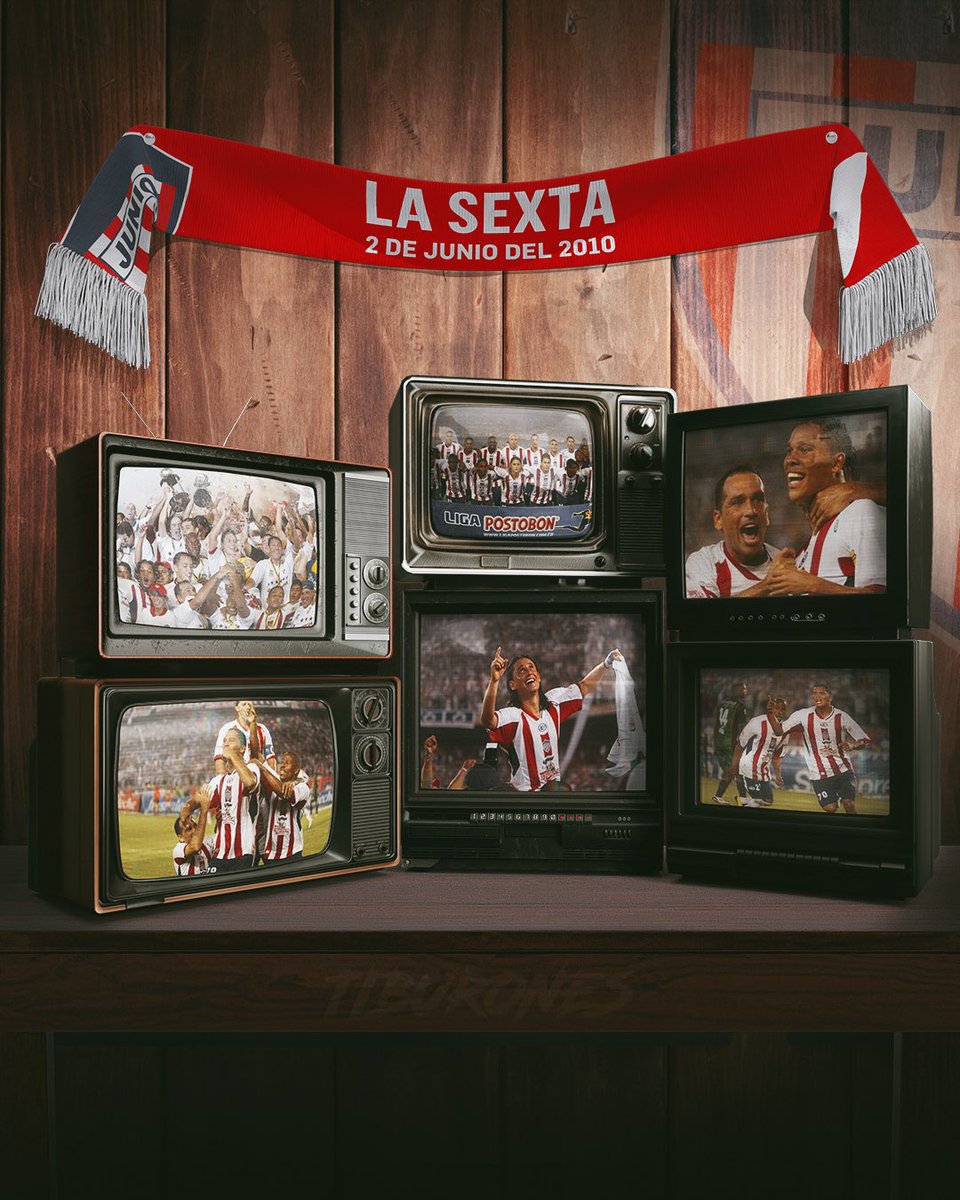 ¡LA SEXTA ESTRELLA BRILLÓ! ⭐️
Un día como hoy, en 2010, ¡la fiesta fue total en Barranquilla!
¿Hincha tiburón, cómo celebraste ese título?
👇 ¡Te leemos en los comentarios!
#VamosJunior