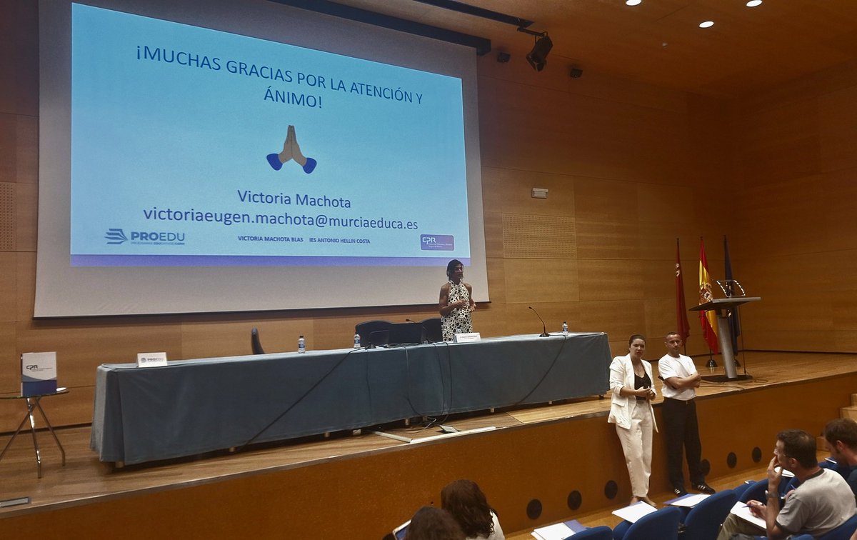 CPR Región de Murcia (@cprregionmurcia) on Twitter photo Continuamos la tarde en nuestras
Jornadas #ErasmusDay con 👇👇
👉 M. Ascensión Soto <a href="/ColegioAvileses/">COLEGIO AVILESES</a>
👉 Alejandro Zamorano <a href="/iesvillabaran/">IES Villa de Abarán</a>
👉 Victoria Machota
<a href="/ieshellincosta/">IES Antonio Hellín Costa</a>
👉 M. Carmen Montoya
<a href="/CPEIBasBellvis/">CPEIBas Isabel Bellvis</a>
🇪🇺🇪🇺🇪🇺🇪🇺
<a href="/Educarm/">Educarm</a> <a href="/ProgramasRM/">ProgramasRM</a> <a href="/ArchivoGRMurcia/">Archivo Gral. Región de Murcia</a> Continuamos la tarde en nuestras
Jornadas #ErasmusDay con 👇👇
👉 M. Ascensión Soto <a href="/ColegioAvileses/">COLEGIO AVILESES</a>
👉 Alejandro Zamorano <a href="/iesvillabaran/">IES Villa de Abarán</a>
👉 Victoria Machota
<a href="/ieshellincosta/">IES Antonio Hellín Costa</a>
👉 M. Carmen Montoya
<a href="/CPEIBasBellvis/">CPEIBas Isabel Bellvis</a>
🇪🇺🇪🇺🇪🇺🇪🇺
<a href="/Educarm/">Educarm</a> <a href="/ProgramasRM/">ProgramasRM</a> <a href="/ArchivoGRMurcia/">Archivo Gral. Región de Murcia</a>
