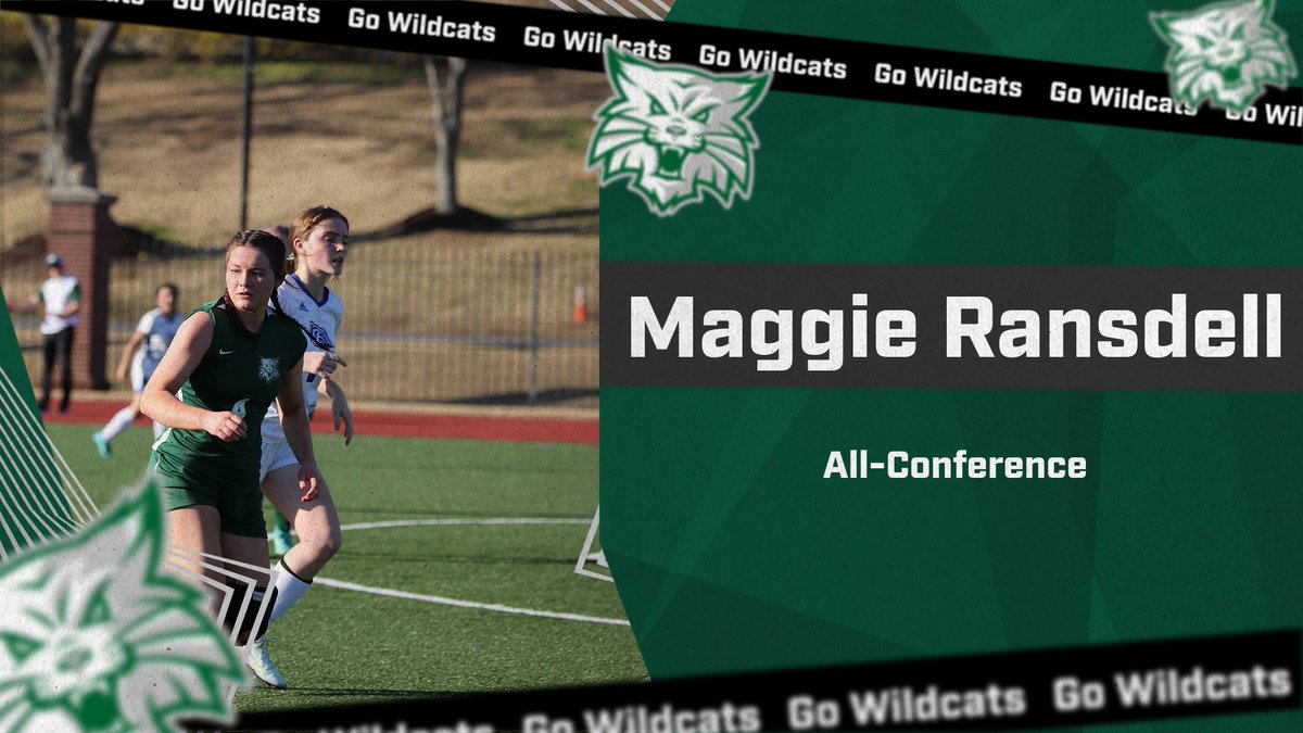 Congratulations to Maggie Ransdell on her post season soccer award!