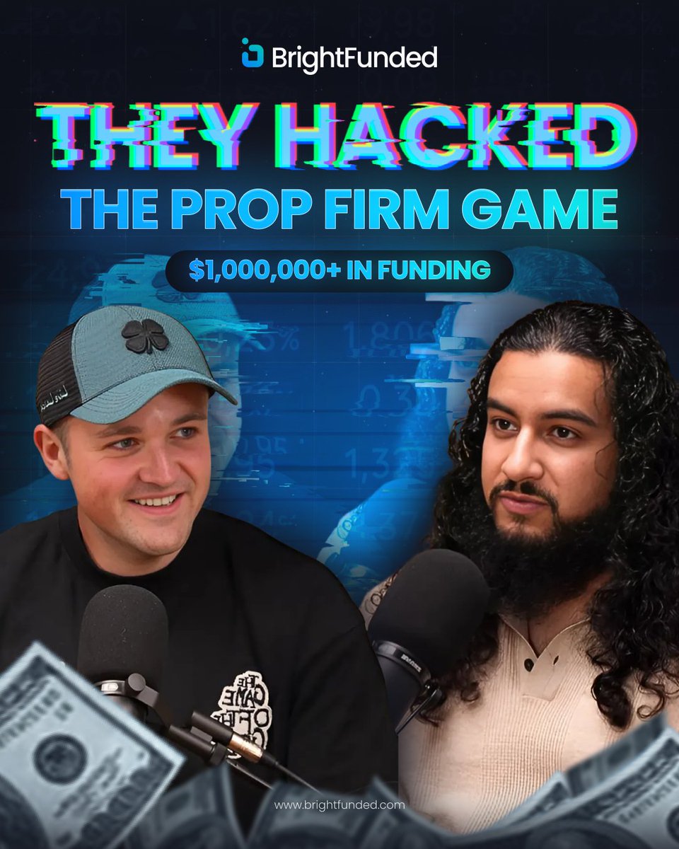 BrightFunded (@brightfunded) on Twitter photo 🚨 It’s LIVE! Episode 8 of the Traders Roundtable has just dropped.
<a href="/ZamcoCapital/">ZamcoCapital</a> and <a href="/JordyMichielss/">Jordy Michiels</a> sit down to share what it really takes to win in Prop Trading.
No fluff. Just real Traders, real insight. 🎙️
Now on YouTube & Spotify! 🎥
Watch it here ▶️ 🚨 It’s LIVE! Episode 8 of the Traders Roundtable has just dropped.
<a href="/ZamcoCapital/">ZamcoCapital</a> and <a href="/JordyMichielss/">Jordy Michiels</a> sit down to share what it really takes to win in Prop Trading.
No fluff. Just real Traders, real insight. 🎙️
Now on YouTube & Spotify! 🎥
Watch it here ▶️