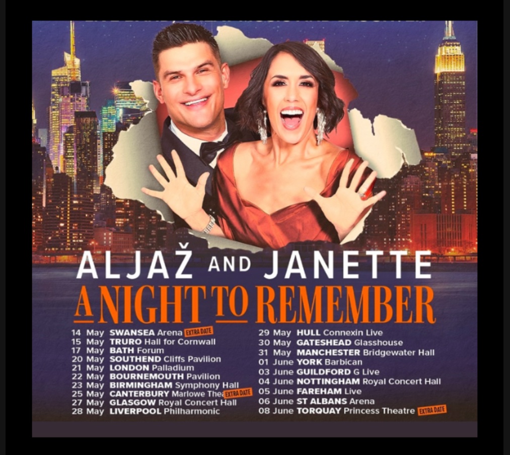 JiLL•MARiE∙COOPER✨❤️ (@jillmariecooper) on Twitter photo What a blast I’m having on the U.K tour of #ANightToRemember with @JManrara  & <a href="/AljazAndJanette/">Aljaž and Janette❤️✨</a> .
An experience I will never forget . Last week of shows this week! Ticket link is in my bio if you are U.K based :) What a blast I’m having on the U.K tour of #ANightToRemember with @JManrara  & <a href="/AljazAndJanette/">Aljaž and Janette❤️✨</a> .
An experience I will never forget . Last week of shows this week! Ticket link is in my bio if you are U.K based :)