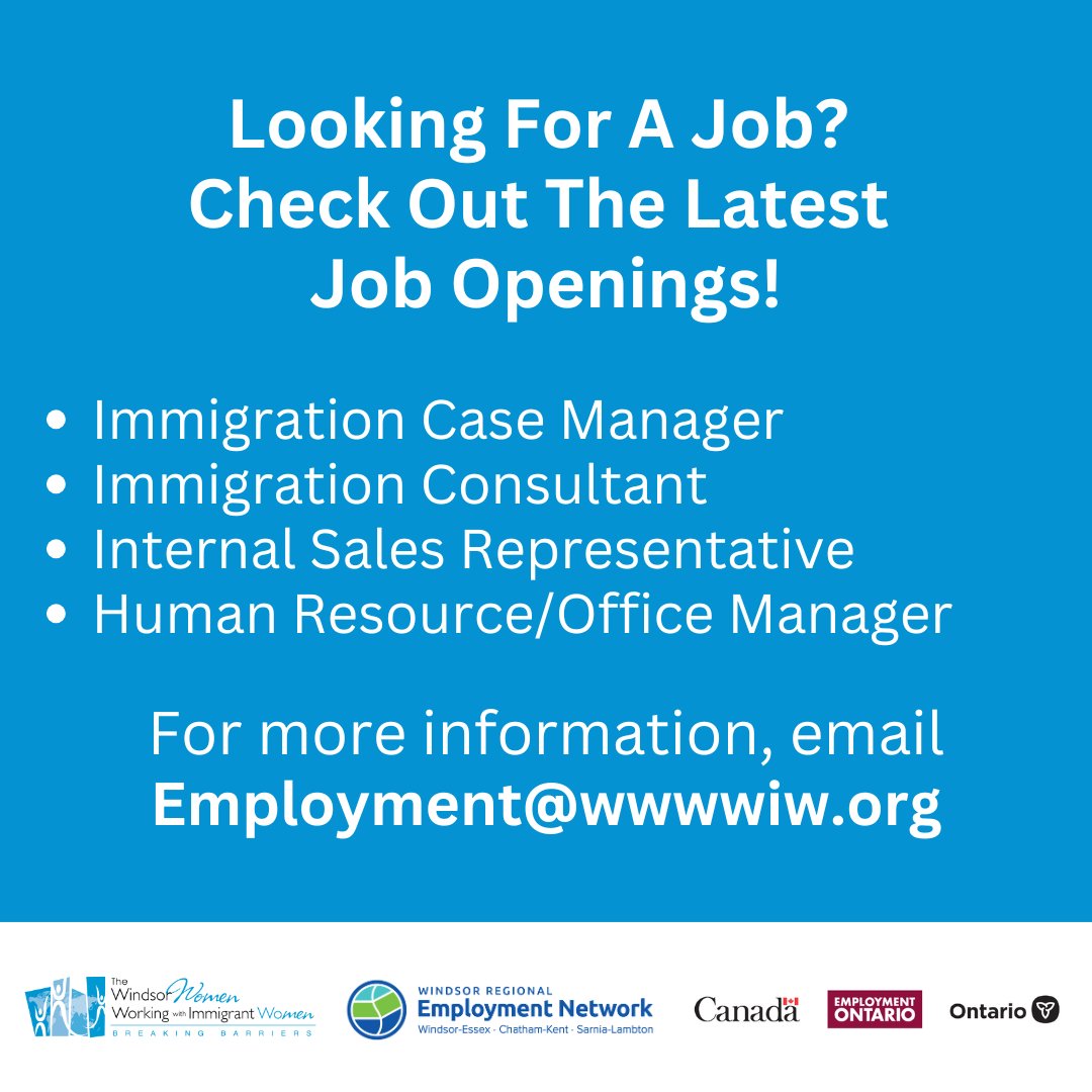 Looking for a job? Check out the latest job openings! wwwwiw.org/job-board/