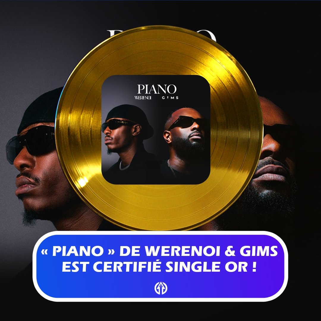 bighousepromo_'s tweet photo. 🚨 Le titre « Piano » de Werenoi & Gims est certifié Single Or ! 📀
🎧 15 000 000 équivalents streams
#Werenoi #Gims #Piano #SingleOr #Certification #Streaming #RapFr https://t.co/EQrhOiVpC3