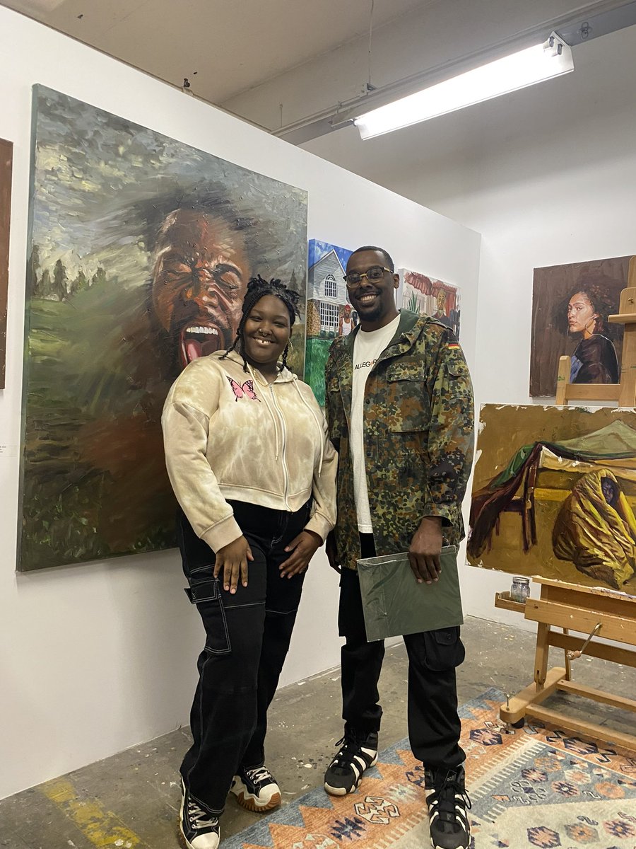 Cultral Treasure J. Thomas (@thomas_jenesis) on Twitter photo Here has been my last month and a half w/ <a href="/BOOMConcepts/">BOOMConcepts</a> and connecting with community:
Studio visits with Brandon Watson in Buffalo connecting with Emeka Wajed, Yves-Richard Blanc, and Bree Gilliam. S/O Buffalo Arts Studio Here has been my last month and a half w/ <a href="/BOOMConcepts/">BOOMConcepts</a> and connecting with community:
Studio visits with Brandon Watson in Buffalo connecting with Emeka Wajed, Yves-Richard Blanc, and Bree Gilliam. S/O Buffalo Arts Studio