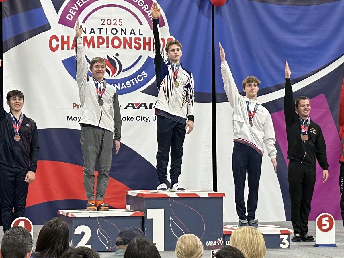Ryan Mills, a junior at <a href="/HumbleISD_KHS/">Kingwood High School</a>  and a talented Level 10 gymnast, won 1st place at the National Championships held in Salt Lake City, Utah, on May 11, 2025. Congratulations to Ryan for his remarkable achievement and dedication! <a href="/HumbleISD/">Humble ISD</a>