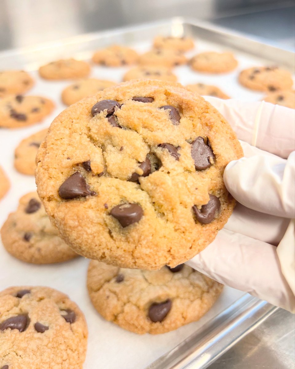 kheascookies's tweet photo. Cookie Meditation for the day! 
🍪😌🤌
Count the number of chips. 
🍪😌
Now close your eyes and let your mind take a bite. 
🍪😌
Yum.
🍪🫶
Enjoy!😌
#chocolatechipdelight

#enjoy #gourmet #oneofakind #allnatural #cookies #chocolate #chips https://t.co/6ZaR8atlUg