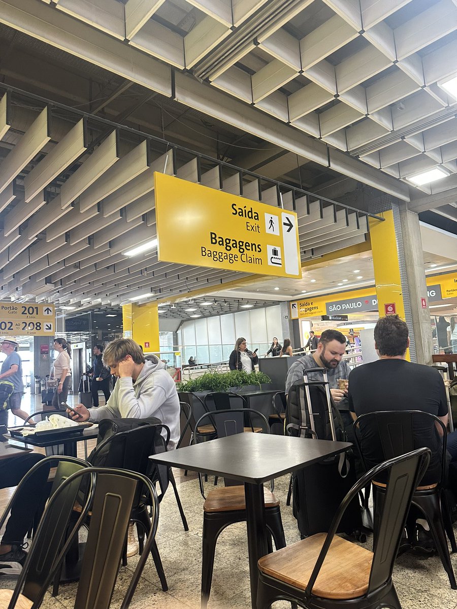 Já tô quase morando nesse aeroporto 🤣