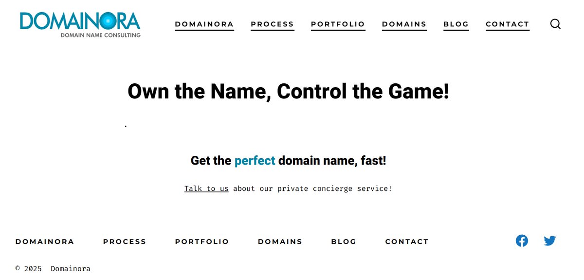 Domainora tweet media