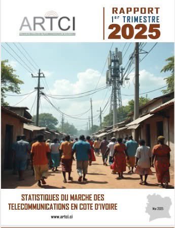 📑 Retrouvez le Rapport sur les Statistiques du Marché des Télécommunications en Côte d'Ivoire, 1er Trimestre 2025 sur notre site ➡️ artci.ci/images/stories…

#artci #autoritéderégulation