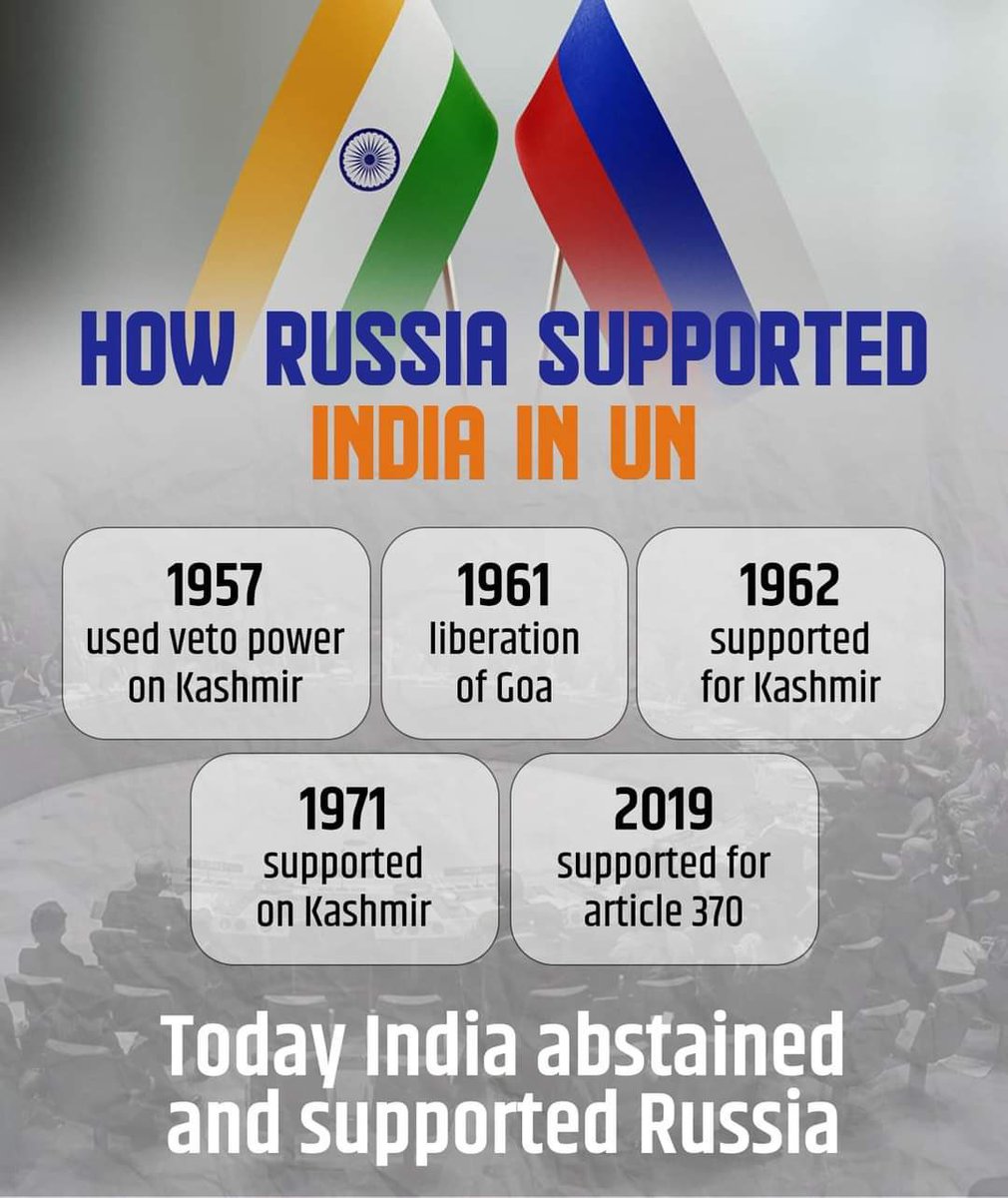 asliarpita's tweet photo. There is no doubt that Russia is our best friend. It’s time to stand with @RusEmbIndia @GovernmentRF
#WeSupportRussia https://t.co/1A1XzIco2O