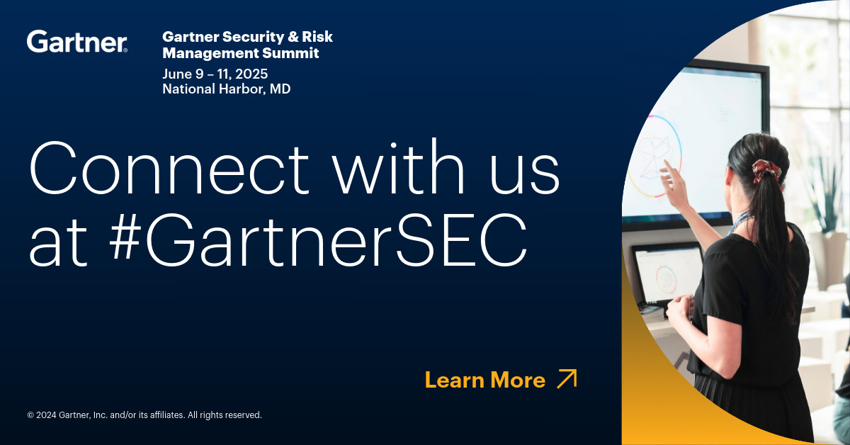 Cranium.ai (@craniumai) on Twitter photo 🌟 Are you heading to #GartnerSEC next week in National Harbor? So are we!
Stop by our booth #554 to meet the <a href="/CraniumAi/">Cranium.ai</a> team and see how we are helping organizations with their #AI #TRiSM strategies.
See you there!
#GartnerSEC #AITRiSM 🌟 Are you heading to #GartnerSEC next week in National Harbor? So are we!
Stop by our booth #554 to meet the <a href="/CraniumAi/">Cranium.ai</a> team and see how we are helping organizations with their #AI #TRiSM strategies.
See you there!
#GartnerSEC #AITRiSM