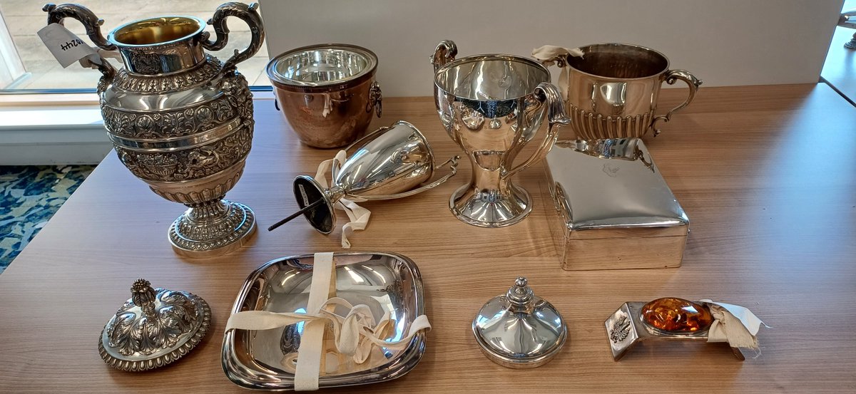 It’s #VolunteersWeek! Huge thanks to all our amazing volunteers on the Kidderminster Town Hall project funded by <a href="/HeritageFundUK/">The National Lottery Heritage Fund</a>. From research to cleaning silverware &amp; recording newsletters, your efforts are making a real difference. Can’t wait to show you the results! 🙌