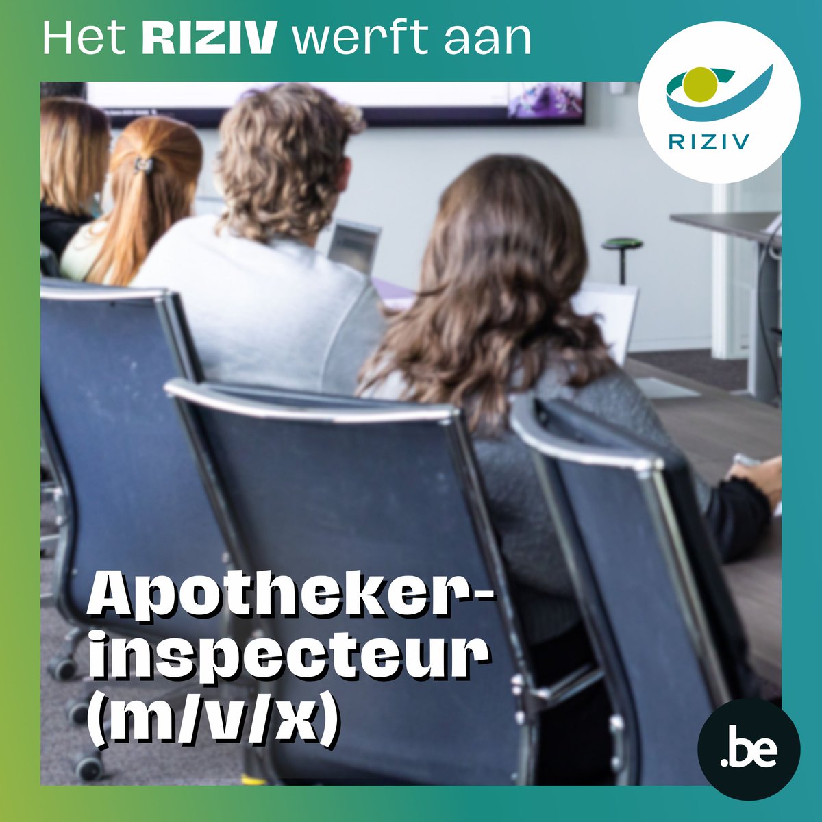 RIZIV (@riziv_inami) on Twitter photo #Job Wil jij je ervaring als #apotheker inzetten voor het algemeen belang? We zijn op zoek naar een Nederlandstalige apotheker-inspecteur voor onze Dienst geneeskundige evaluatie en controle. Solliciteer t.e.m. 10 juni via <a href="/workingforbe/">Werkenvoor.be - Travaillerpour.be</a> 👉 werkenvoorhetriziv.be #Job Wil jij je ervaring als #apotheker inzetten voor het algemeen belang? We zijn op zoek naar een Nederlandstalige apotheker-inspecteur voor onze Dienst geneeskundige evaluatie en controle. Solliciteer t.e.m. 10 juni via <a href="/workingforbe/">Werkenvoor.be - Travaillerpour.be</a> 👉 werkenvoorhetriziv.be