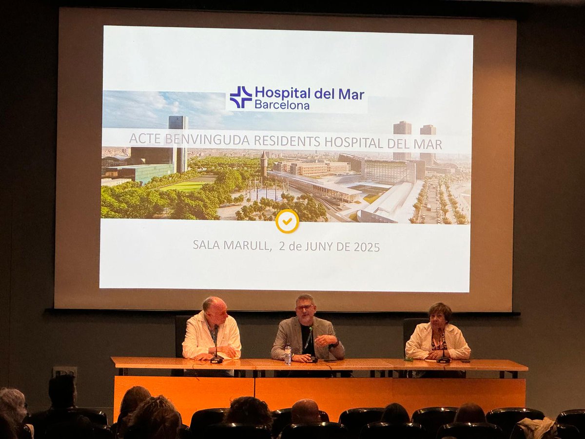 hospitaldelmar's tweet photo. Benvinguts i benvingudes!
Els i les nostres residents comencen el seu camí
#MIR #PIR #BIR #FIR #IIR #LLIR
Inicieu una etapa de formació emocionant! Ja formeu part de l'@hospitaldelmar 🤝
Suma't ➕ al #FuturHMAR! https://t.co/JJPAbhh5ru