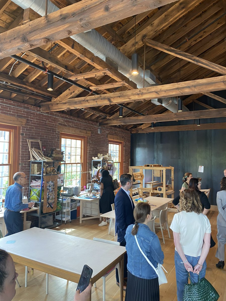 Cultral Treasure J. Thomas (@thomas_jenesis) on Twitter photo The ribbon cutting & opening of Contemporary Craft’s new Timmons Studios
S/O to fellow former board member at <a href="/shiftworkspgh/">Shiftworks Community + Public Arts</a>, Rachel Rearick! The ribbon cutting & opening of Contemporary Craft’s new Timmons Studios
S/O to fellow former board member at <a href="/shiftworkspgh/">Shiftworks Community + Public Arts</a>, Rachel Rearick!