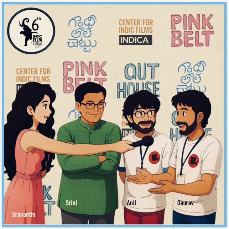 A Ghibli-inspired fun visual, reimagined from the 5th Indic Film Utsav last year. Now that we have your attention, watch this space for some BIG announcements SOON about the upcoming 6th edition of Indic Film Utsav. #TeamIndicFilmUtsav
#comingup #6thEdition #indicfilmutsav