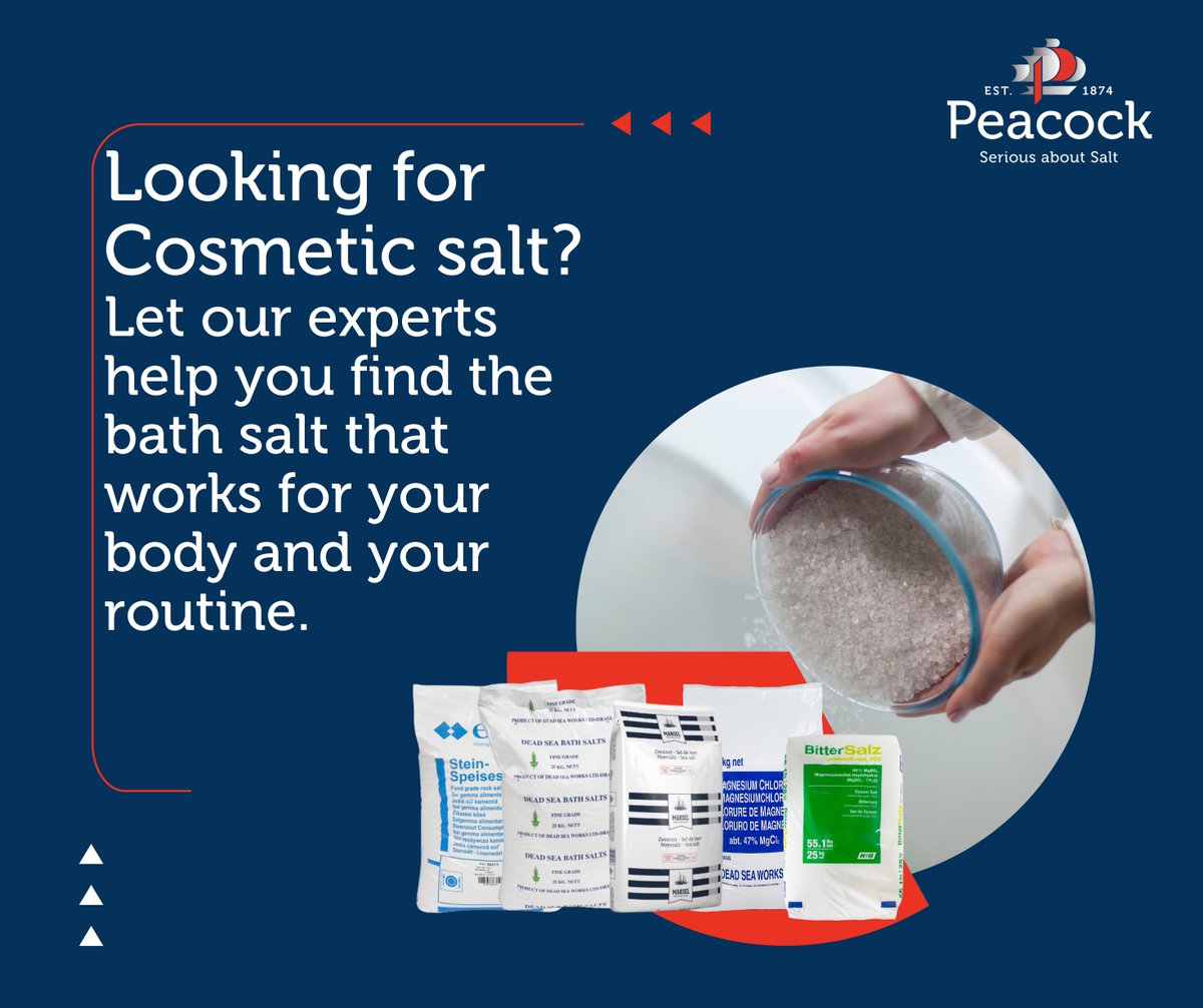 When it comes to cosmetic salts, the choices are endless. We’ve got the perfect salt for the job.
📦 Available in a range of sizes up to 1000kg.
🔹 Choose from fine to coarse grade. 
We’re here to help you find the perfect match for your wellness goals!