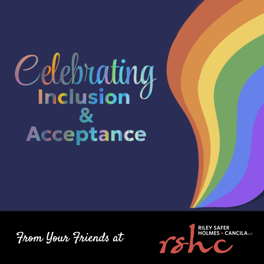 At RSHC, diversity and inclusion are among our founding principles. We celebrate the freedom to be excellent AND authentic in all aspects of one’s life. #Pride2025 #ProudtobeRSHC