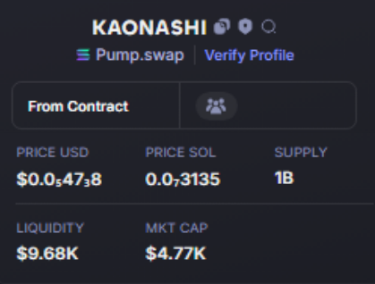 Shibainusolaba's tweet photo. #Kaonashi🚀

DONE 4.7K  

10 things I wish your bet has many players and wins, lots of profit. Good luck DEV

CA: 7yaZXRSgbhvr7ngNDjgzhtXXcZJ56x3mXjZdef7xpump

TG: https://t.co/2V7zxDUFHt https://t.co/eHZzn6NSpr