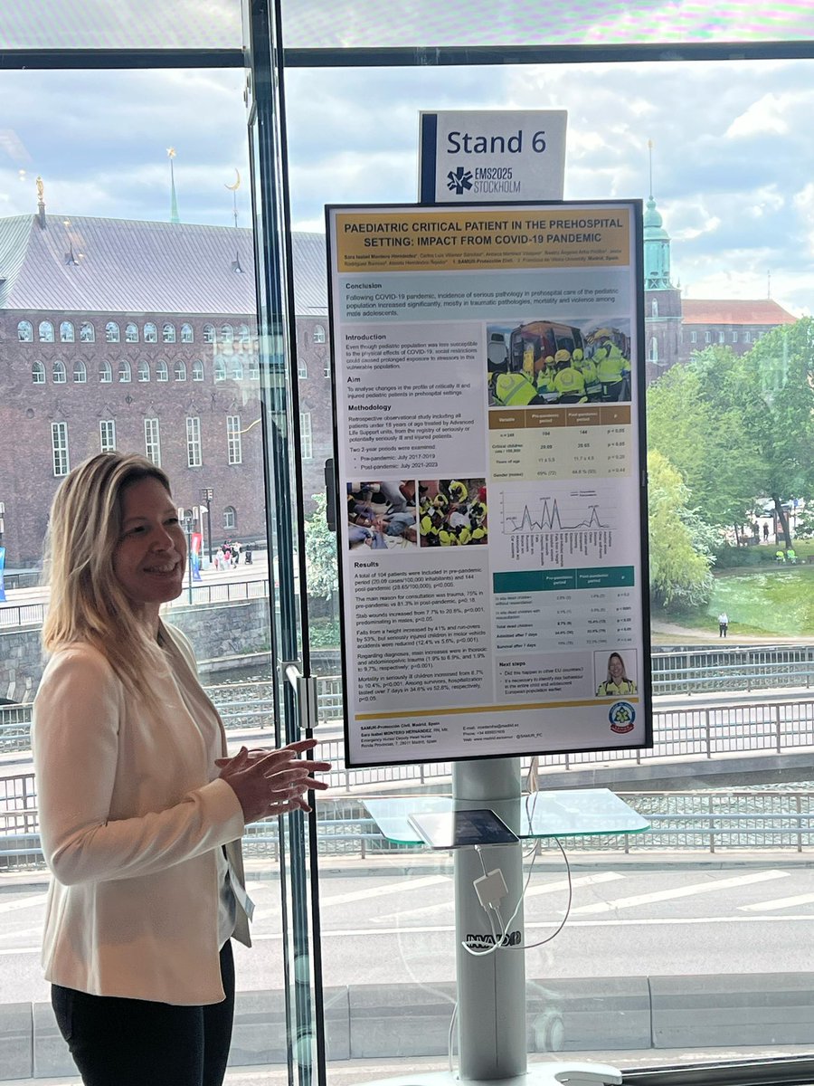 ▫️Defensa de pósters.

-Kapil Nanwani Nanwani

-Sara Isabel Montero

#EMS2025