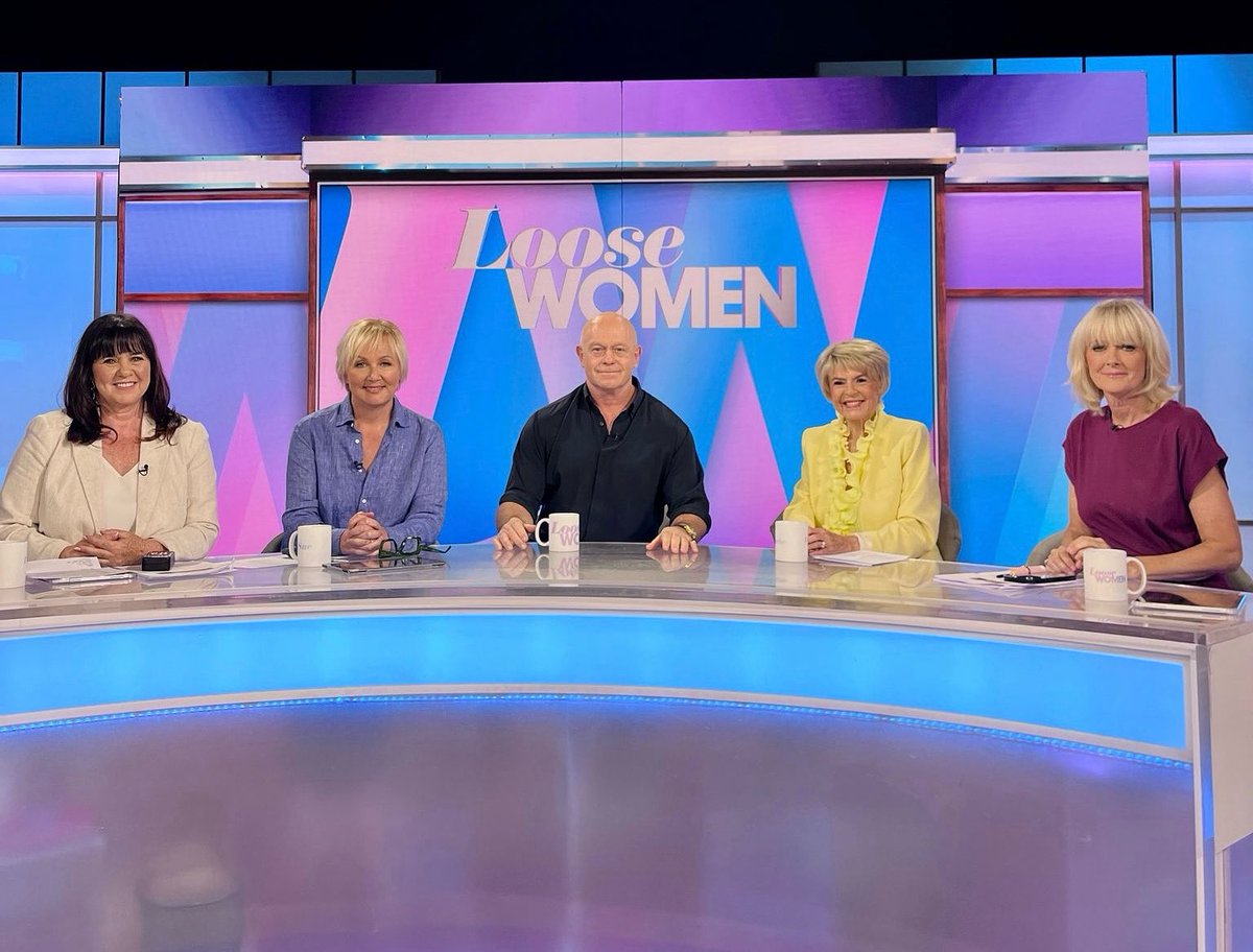 Thanks to everyone at <a href="/loosewomen/">Loose Women</a> for having me today - another great show!

R