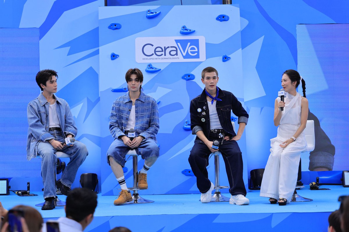 CeraVe ชวน โฟร์ท จิมมี่ และภูวินทร์ ร่วมพิชิตมิชชั่นกู้ผิวแห้งกร้านขั้นสุด
ด้วย CeraVe Intensive Moisturising Lotionจากพลังไฮโดร-ยูเรีย
บูสผิวฉ่ำฟู เนียนนุ่ม ชุ่มชื้นยาวนาน 72 ชม.

 #เซราวีโลชั่นไฮโดรยูเรียมิชชั่นกู้ผิวแห้งกร้านขั้นสุด
#CeraVeXFourth #CeraVeThailand