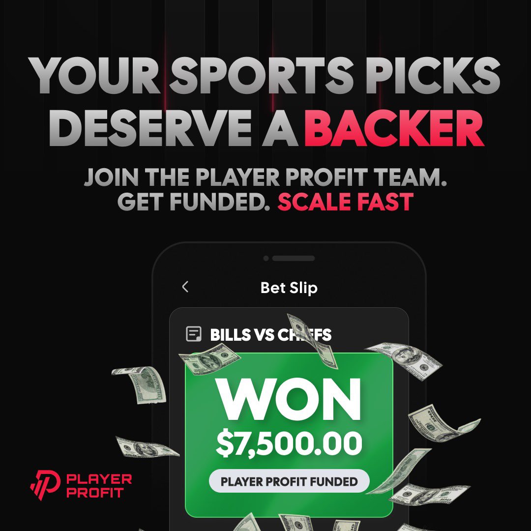 💰Turn your sports picks into real profits without risking your own money.

💰 Player Profit will fund you up to $100K.

✅ You pick winners.
✅ We back you.
✅ You keep 70% of the profits 

No risks just reward 🏆 

Use Code : “ Profits ” for 10% off

Playerprofit.com