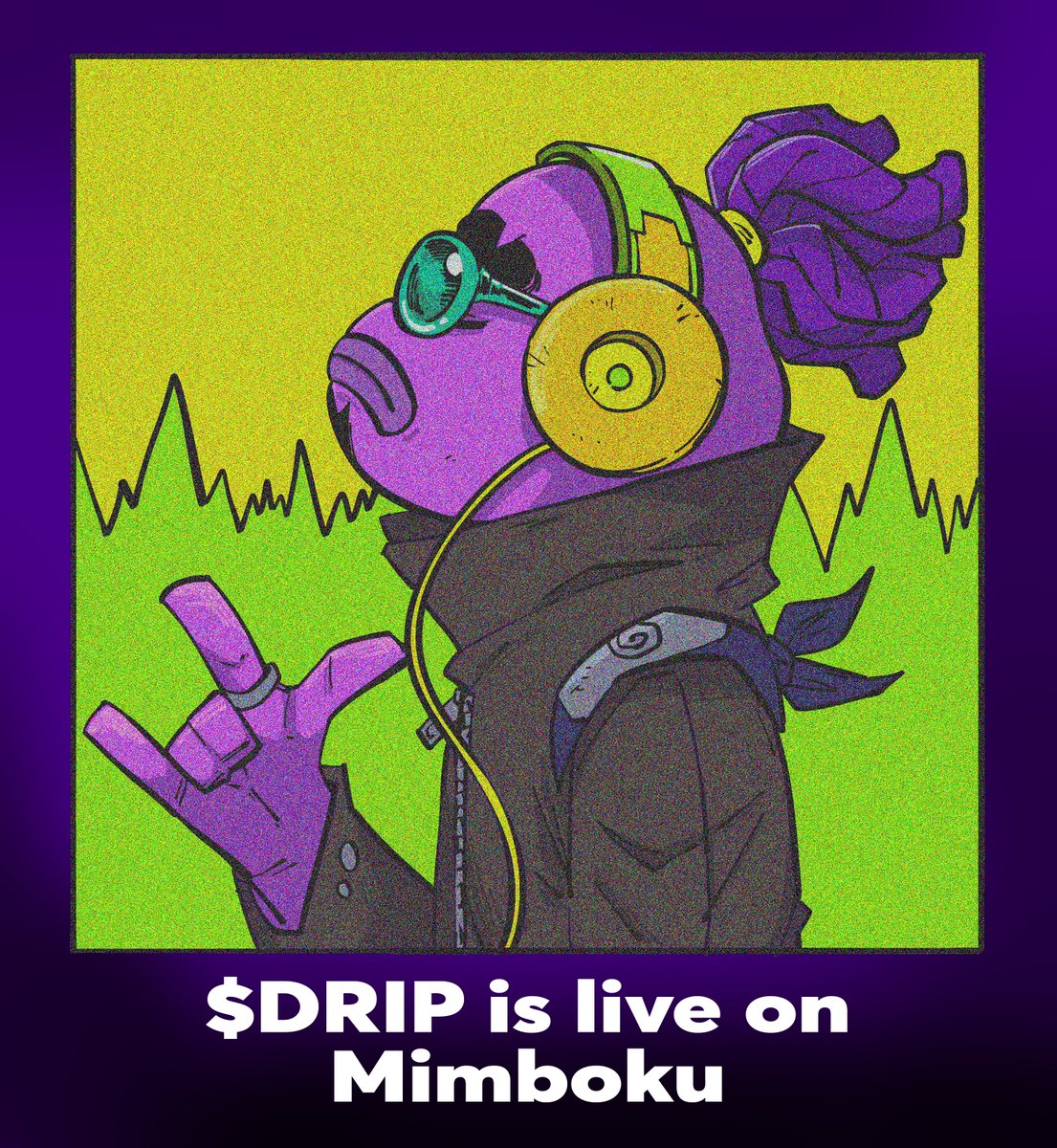 $DRIP - the official token of “Drip Drip” by <a href="/R3HAB/">R3HAB</a>
and <a href="/wukongworld/">WUKONG</a> is now LIVE on Mimboku and is available for trading. $DRIP is powered by <a href="/MusicByVirtuals/">Music By Virtuals</a>.

Notis on. Things about to get drippy!