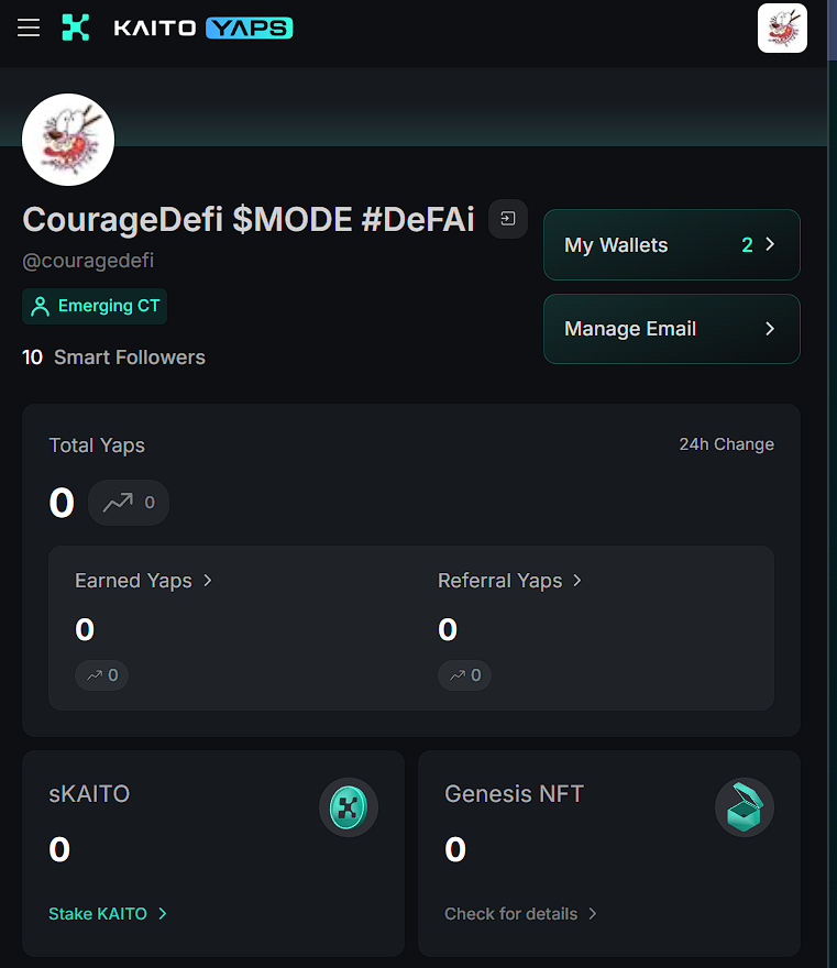 couragedefi's tweet photo. Just hit 10 Smart Followers on @KaitoAI 🚀
Grateful for you legends!🎉
Drop a comment below & let’s connect 🤝
I’m following back!
Let’s grow together, brothers! 💪
#SmartSquad #GrowWithMe @GiveRep
@ikadotxyz#kaito
#yap
#yapper
#yaps
#yapping
#yappers
#kaitoai
#newton https://t.co/DHBMlb69m3