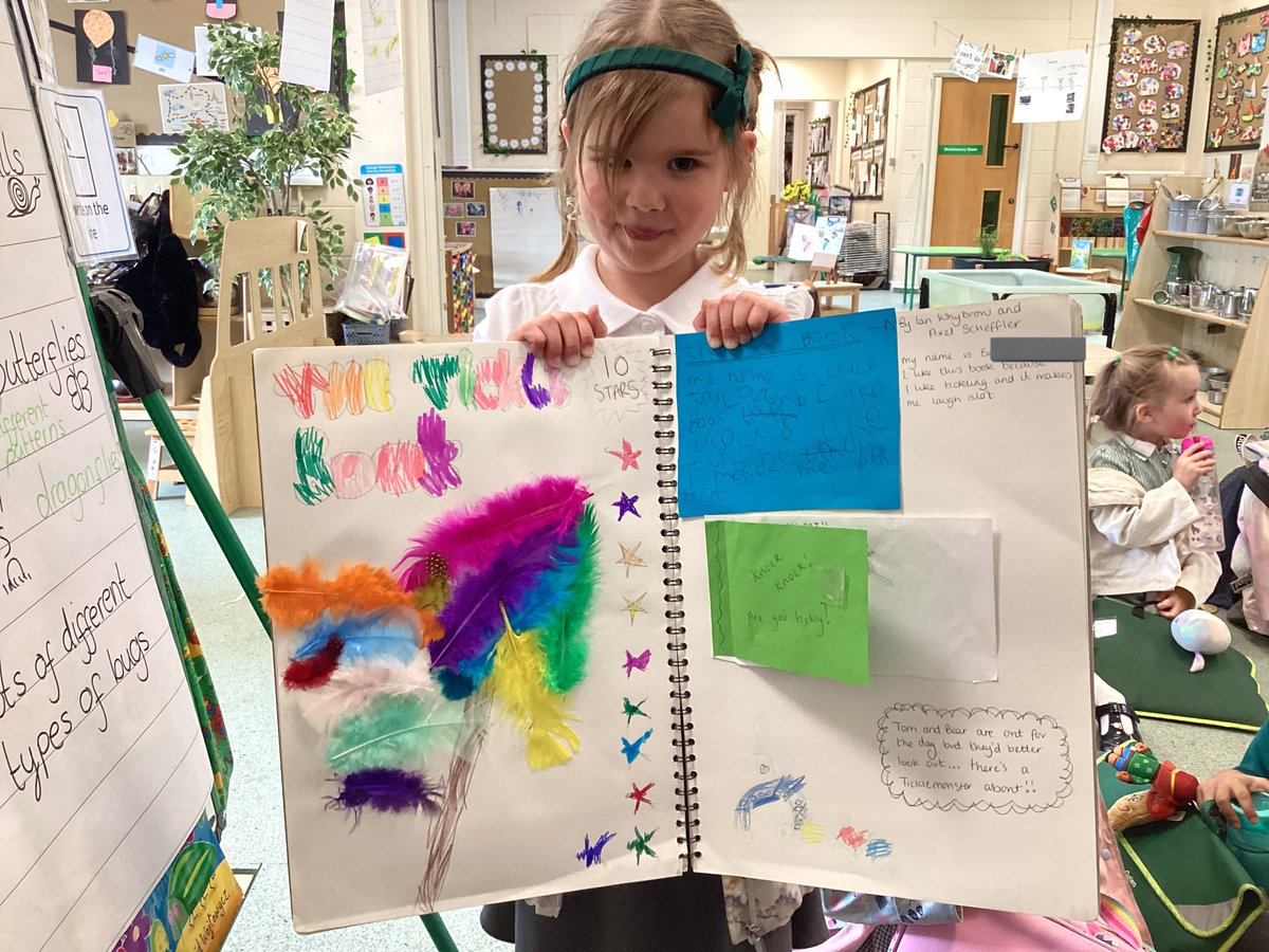 GatesPenguins's tweet image. A brilliant scrapbook entry for The Tickle Book by @ianwhybrow we loved hearing all about the book and how much it makes you giggle! #thegatesenglish @TheGatesReading #thegateseyfs