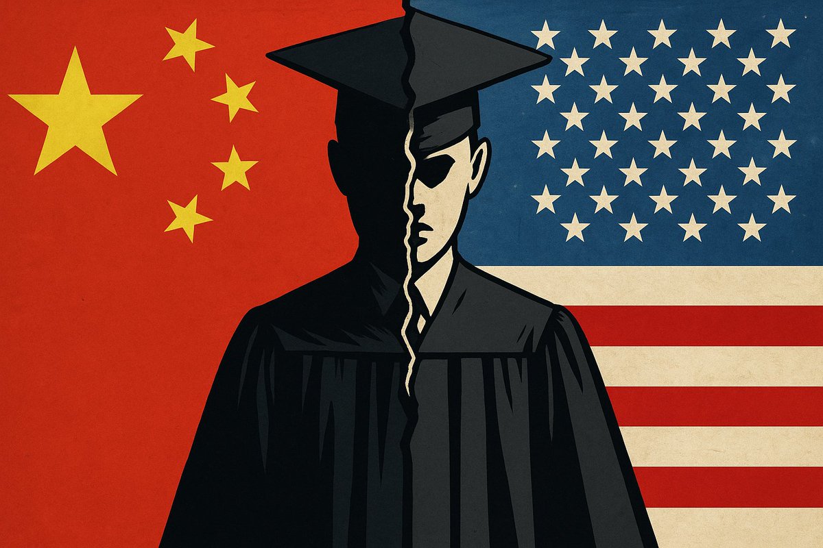 《留学百年祭：从种子到间谍》

引子：文明握手，终成拳头

一段伟大的文明交流，原本是种子与土壤的相遇。可当土壤渴望自由，种子却怀着控制的欲望，结果就不是开花，而是窒息。当一个文明张开怀抱，另一个文明却戴着面具走来，信任的终点，就是排斥的起点。

一、种子的年代（1872–1949）