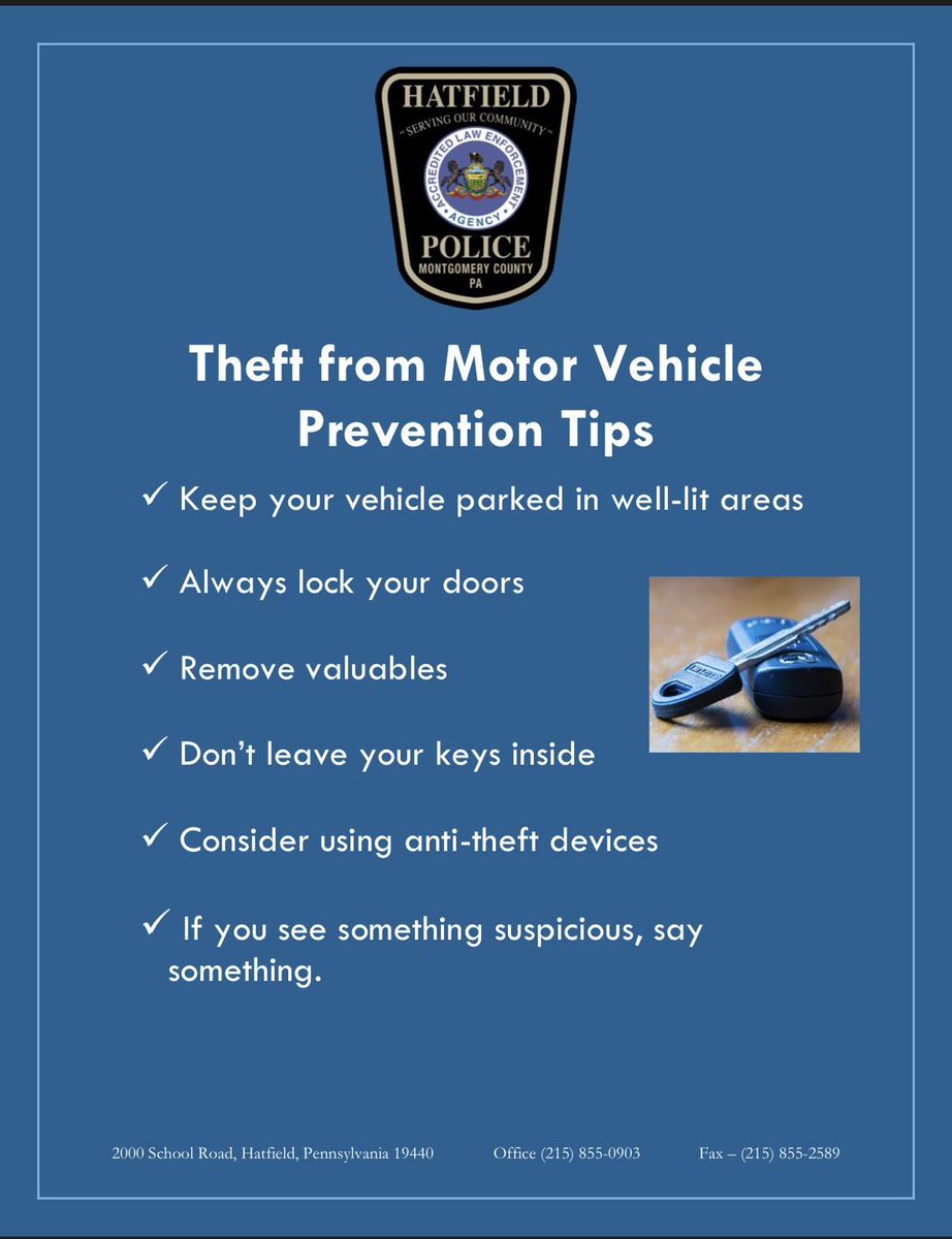 Hatfield Police Department tweet media