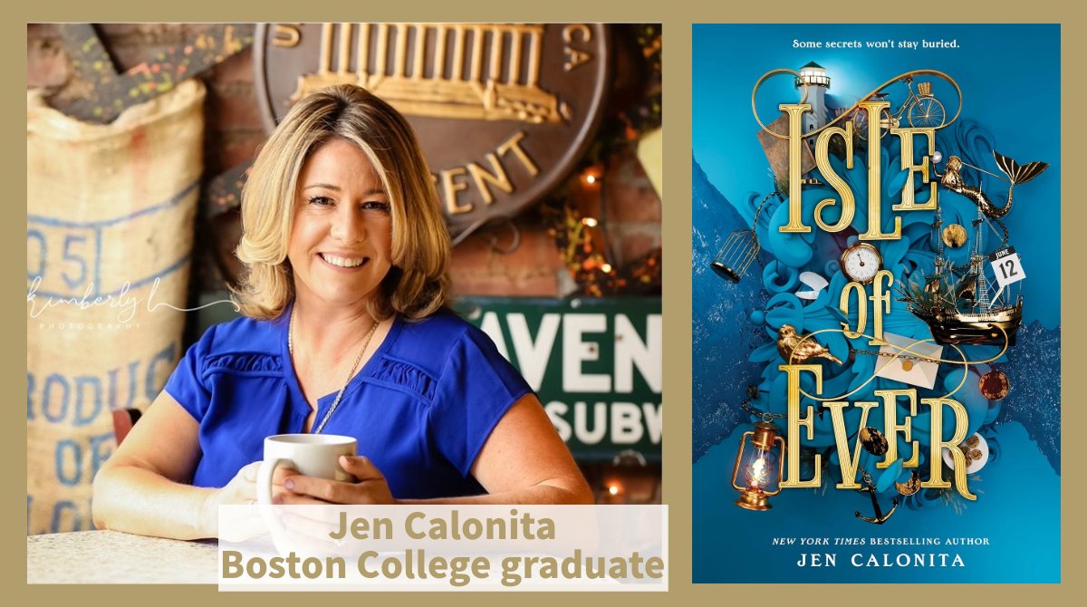 BC Bookmarks (@bcbookmarks) on Twitter photo A girl will inherit a mysterious fortune if she can break a centuries-old curse in 'Isle of Ever,' the latest book from <a href="/BostonCollege/">Boston College</a> grad <a href="/JenCalonita/">JenCalonita</a>, a bestselling author whose books have been translated into 15 languages. bcbookmarks.com/2025/05/29/a-f⦠A girl will inherit a mysterious fortune if she can break a centuries-old curse in 'Isle of Ever,' the latest book from <a href="/BostonCollege/">Boston College</a> grad <a href="/JenCalonita/">JenCalonita</a>, a bestselling author whose books have been translated into 15 languages. bcbookmarks.com/2025/05/29/a-fā¦