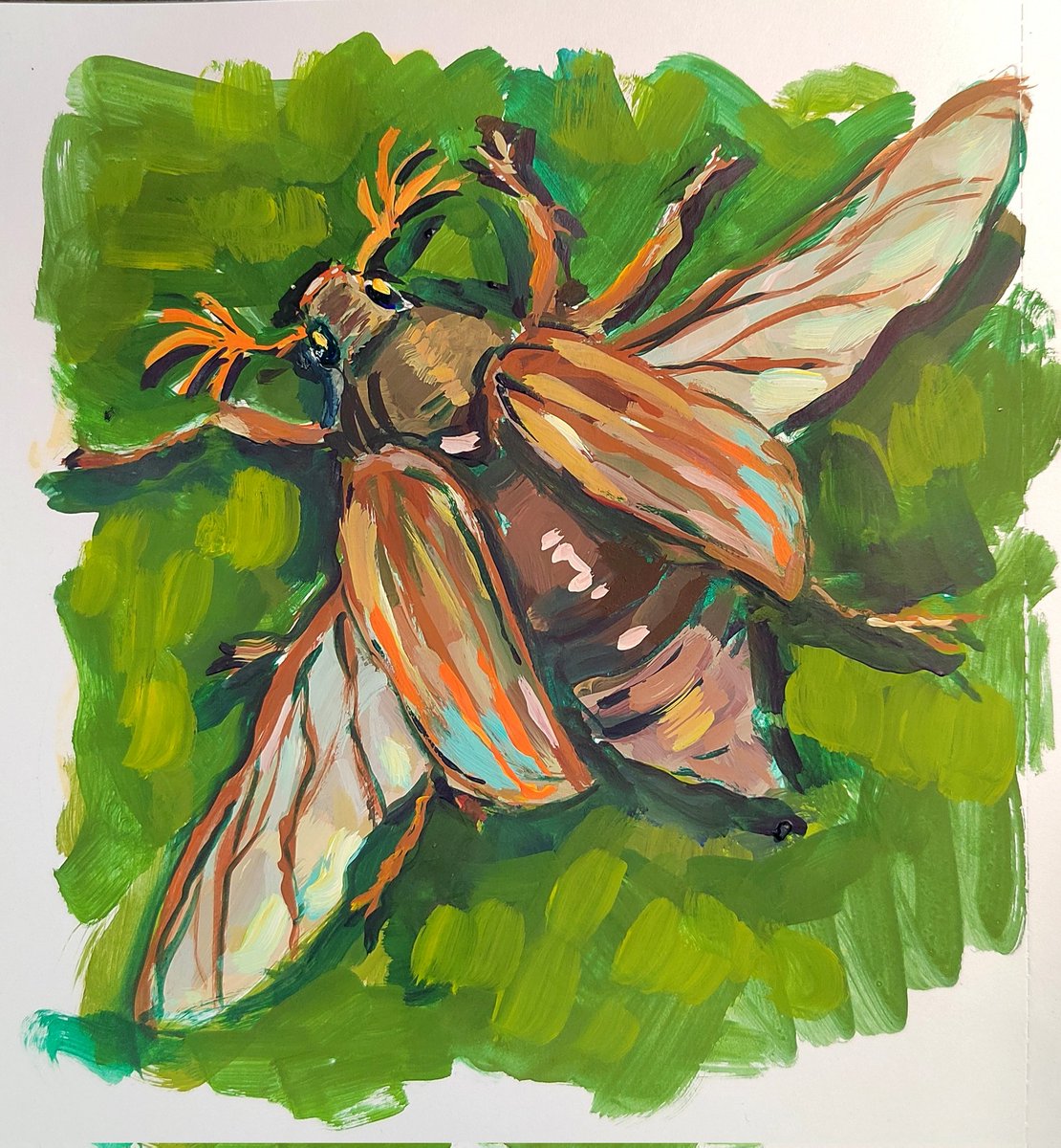 JABtFk1UQiEDvh3's tweet photo. Такой вот микробро нарисовался
#майскийжук #art #painting #tempera #рисунок #maybug https://t.co/gPYvlBfcKW