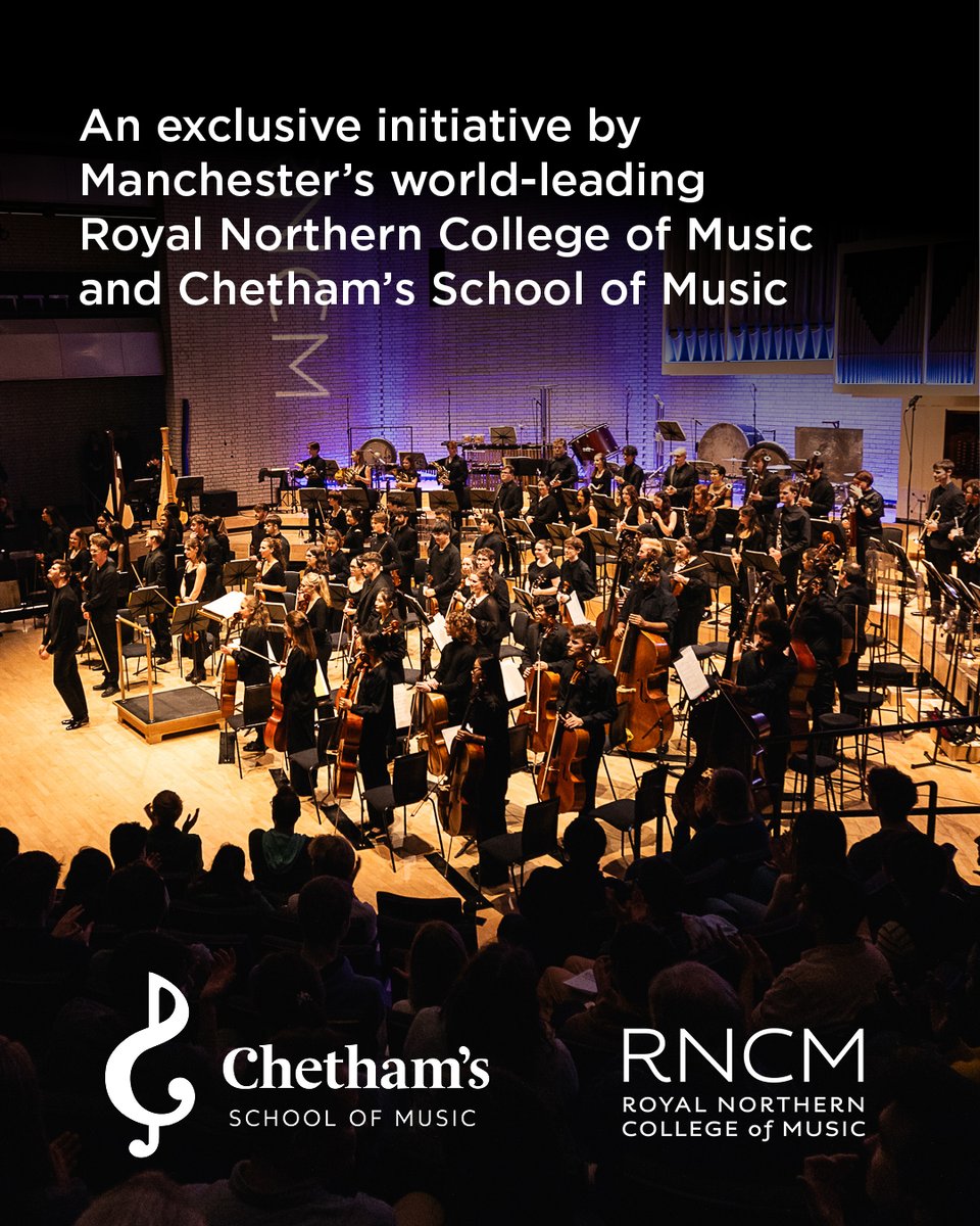 Chetham's School of Music and the RNCM are delighted to be launching an exclusive Orchestral Pathway designed for talented Chinese musicians who are committed to pursuing their studies at conservatoire level 🙌
👉 Find out more on our blog 🔗 chethamsschoolofmusic.com/category/blog