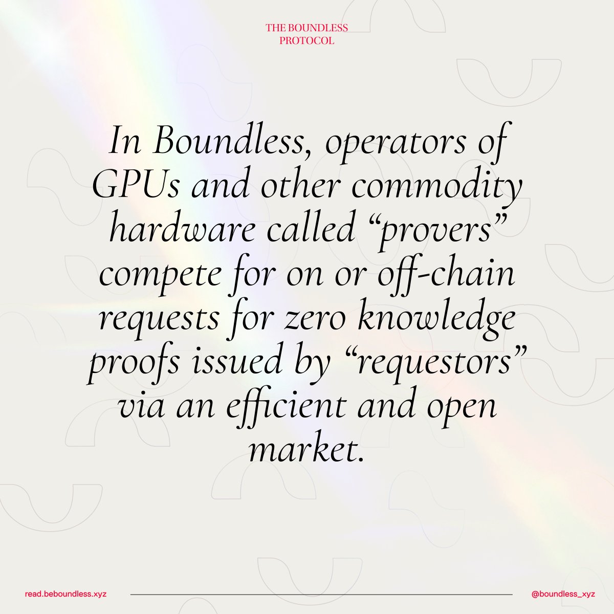 plebeybob's tweet photo. I have read the @boundless_xyz whitepaper.
Here is proof: https://t.co/O8lHRBJKaL