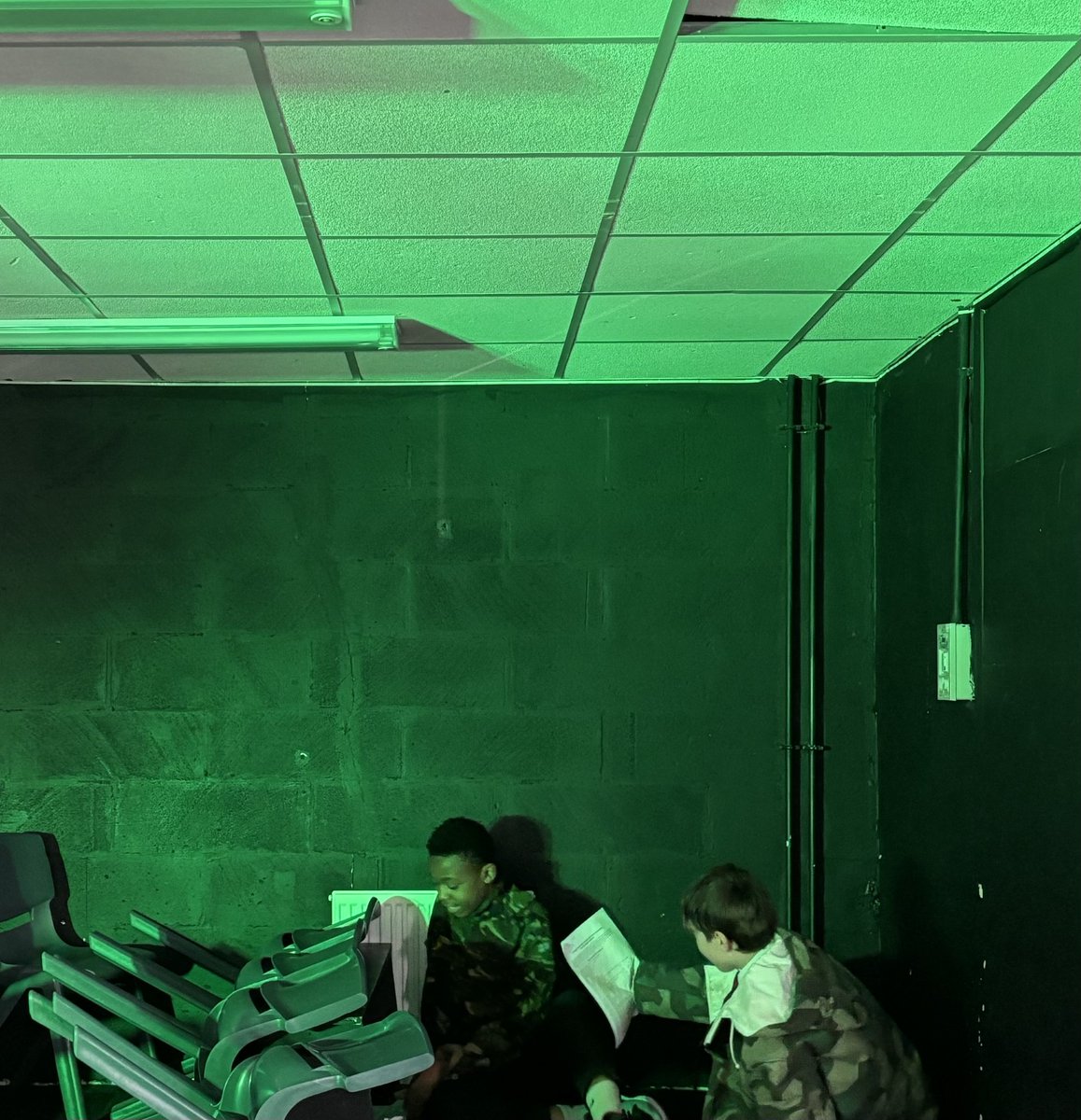 Year 8 Drama performed their script work pieces and then brought their scripts to life with all the design elements of costume, sound and lighting.
The students organized their own performance spaces using the resources of the classroom and created soundscapes showing great